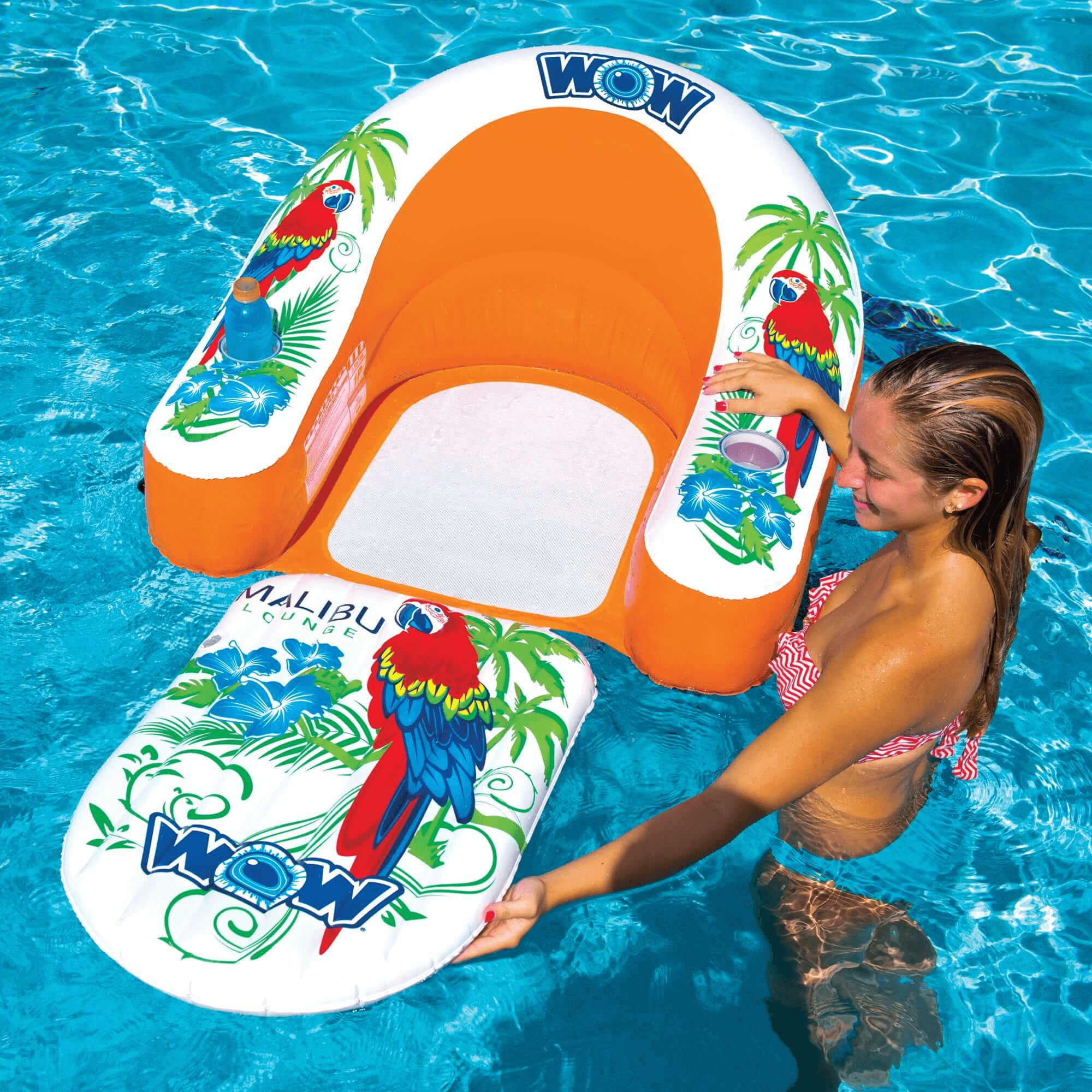 Wow Watersports Malibu Lounge with High Backrest and Deep Ergonomic Seating Jupiter Gear Home