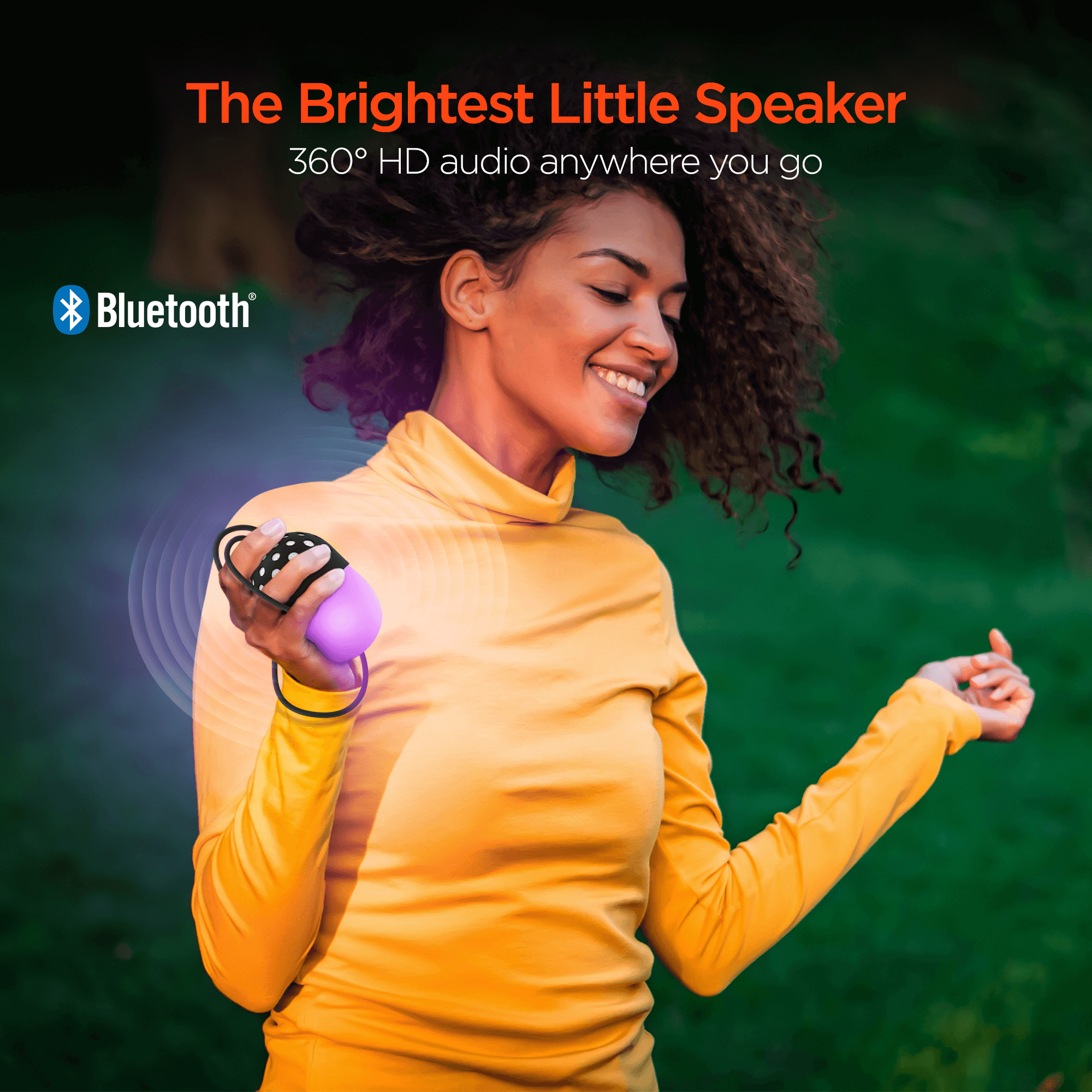 HyperGear Go-Glo Light-Up LED Wireless Speaker Jupiter Gear Home