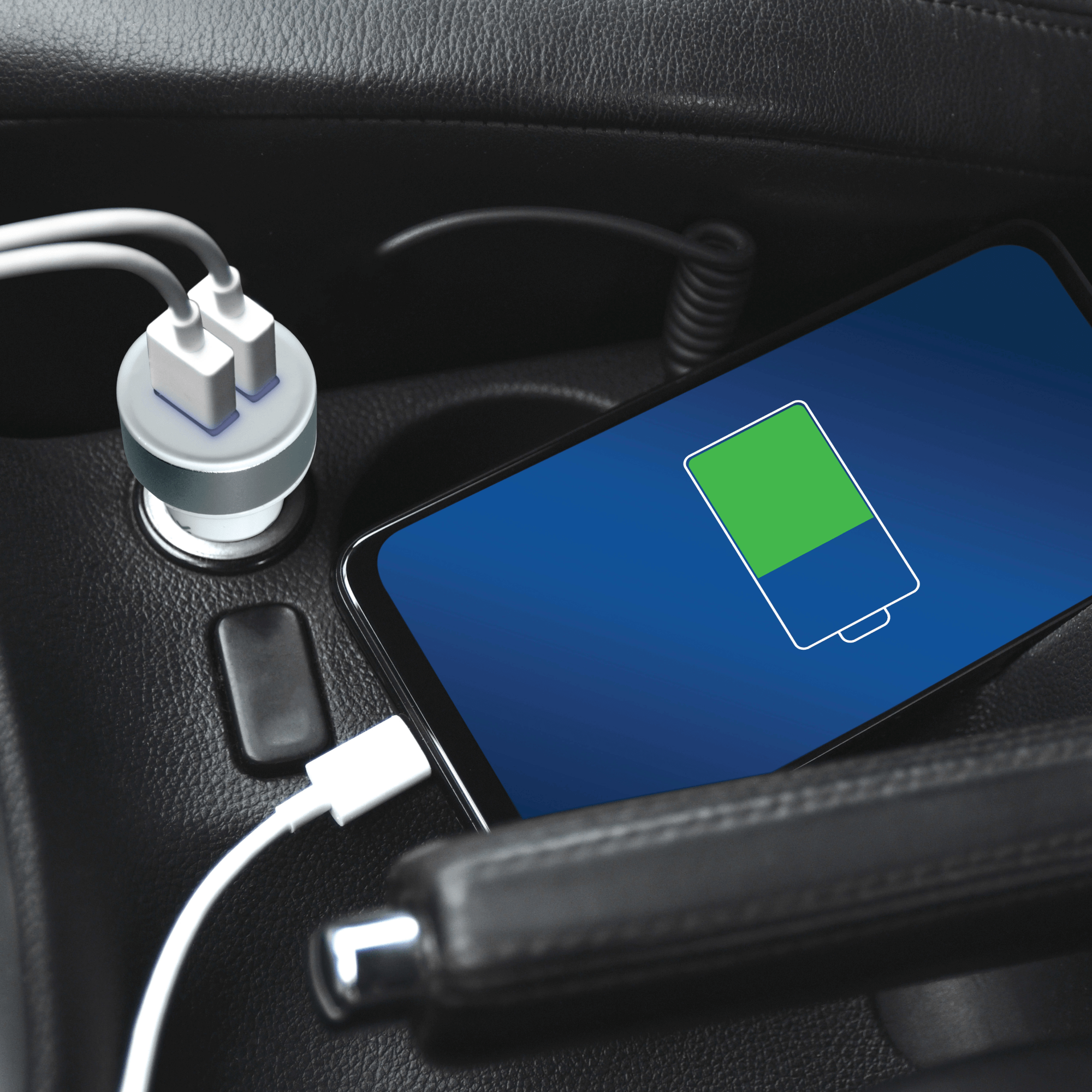Xyst 2.4-Amp Dual USB Car Charger Jupiter Gear Home