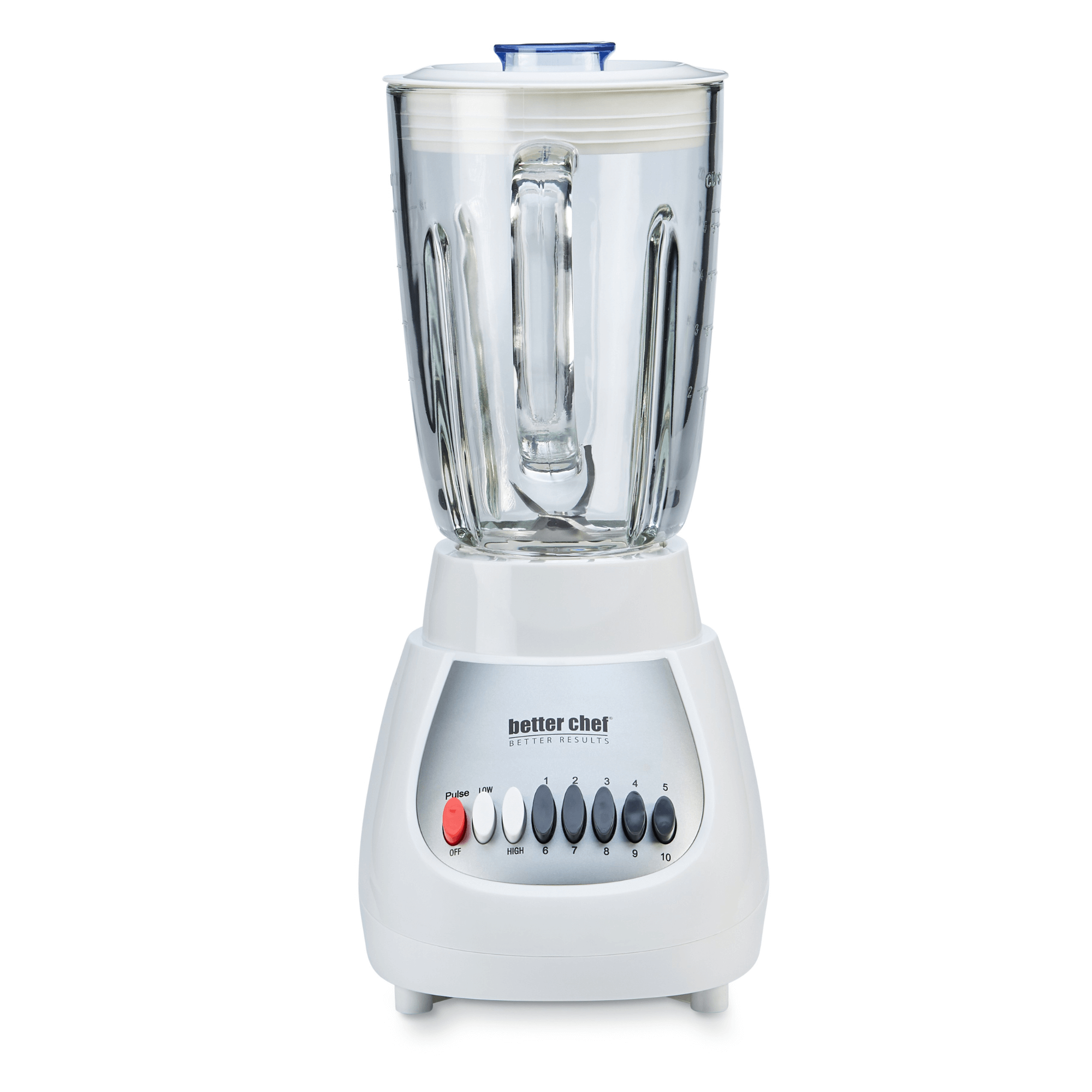 Better Chef Classic 10-Speed 5-Cup Glass Jar Blender Jupiter Gear Home