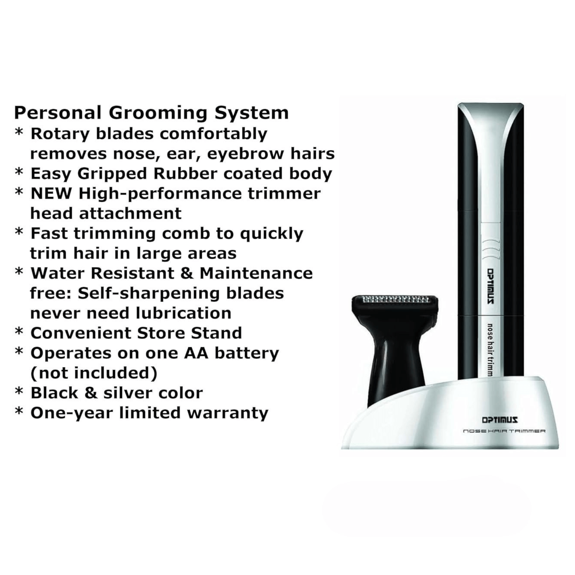 Optimus Battery Operated Personal Grooming System Jupiter Gear Home