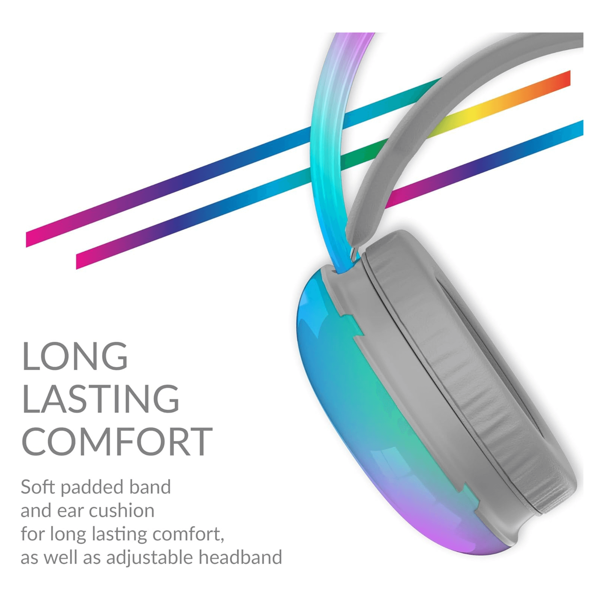 IQ Sound Pro-Wired Gaming Headset with Lights & Surround Sound Jupiter Gear Home