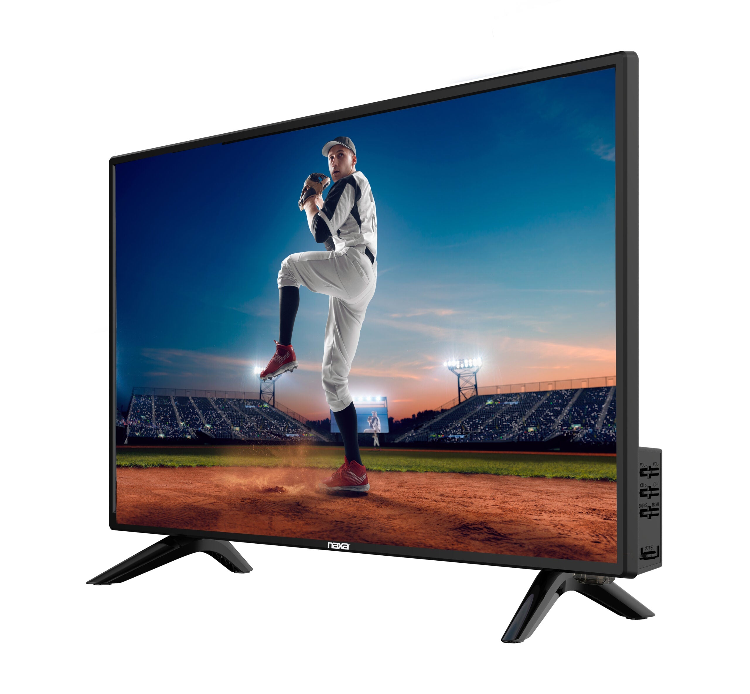 Naxa 25" 12 Volt ACDC Widescreen LED 1080p Full HD Television with ATSC Digital Tuner (NT-2500) Jupiter Gear Home