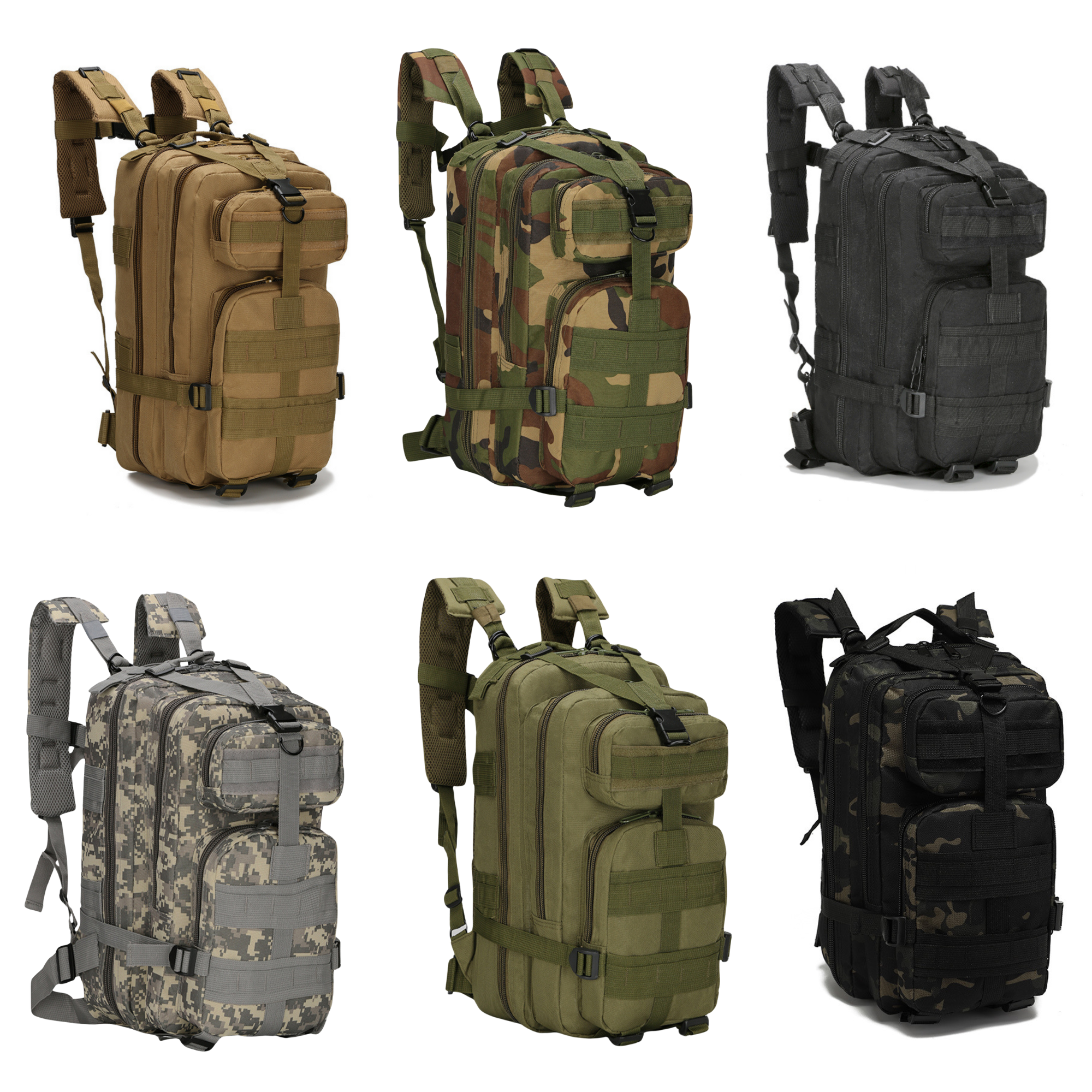 JupiterGear 25L Unisex Backpack Molle Bag Rucksack Range Bag Jupiter Gear Home