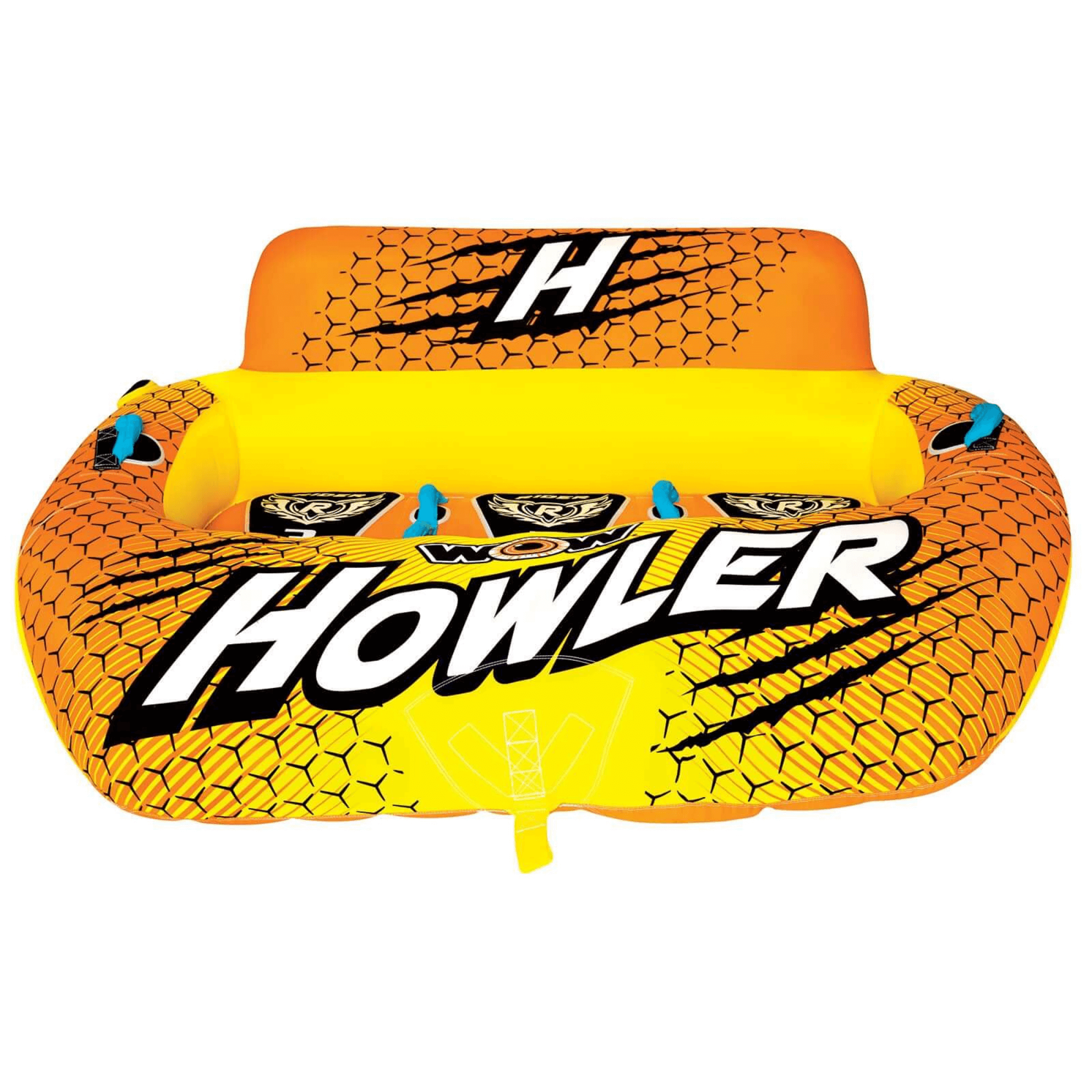 WOW Watersports Howler 1, 2 or 3 Person Inflatable Cockpit Towable Tube Jupiter Gear Home