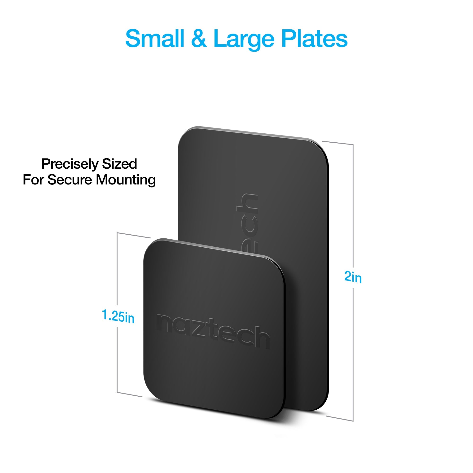 Naztech MagBuddy Universal Metal Plates Jupiter Gear Home