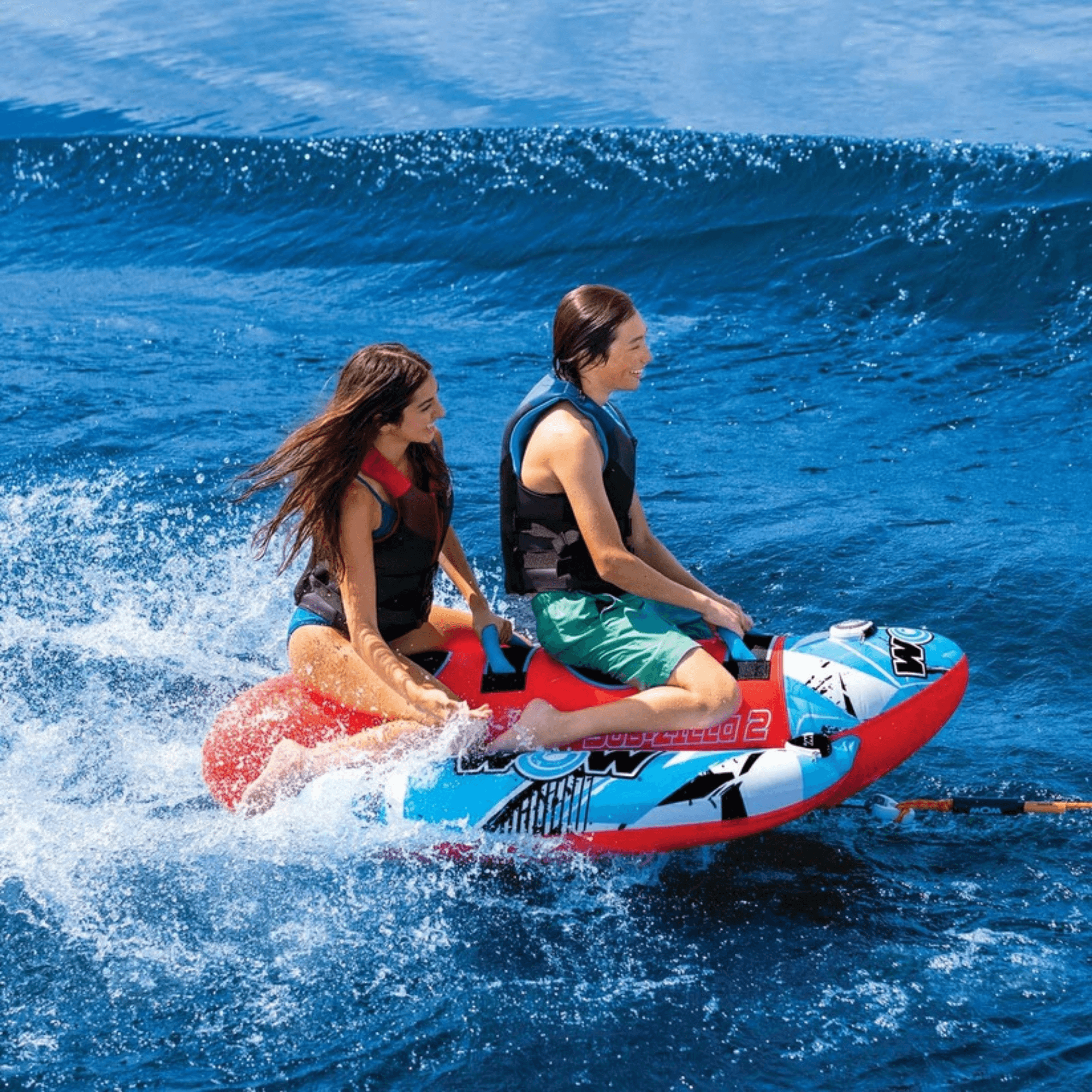 WOW Watersports Sub-Zilla 2-Person 2P Towable Jupiter Gear Home