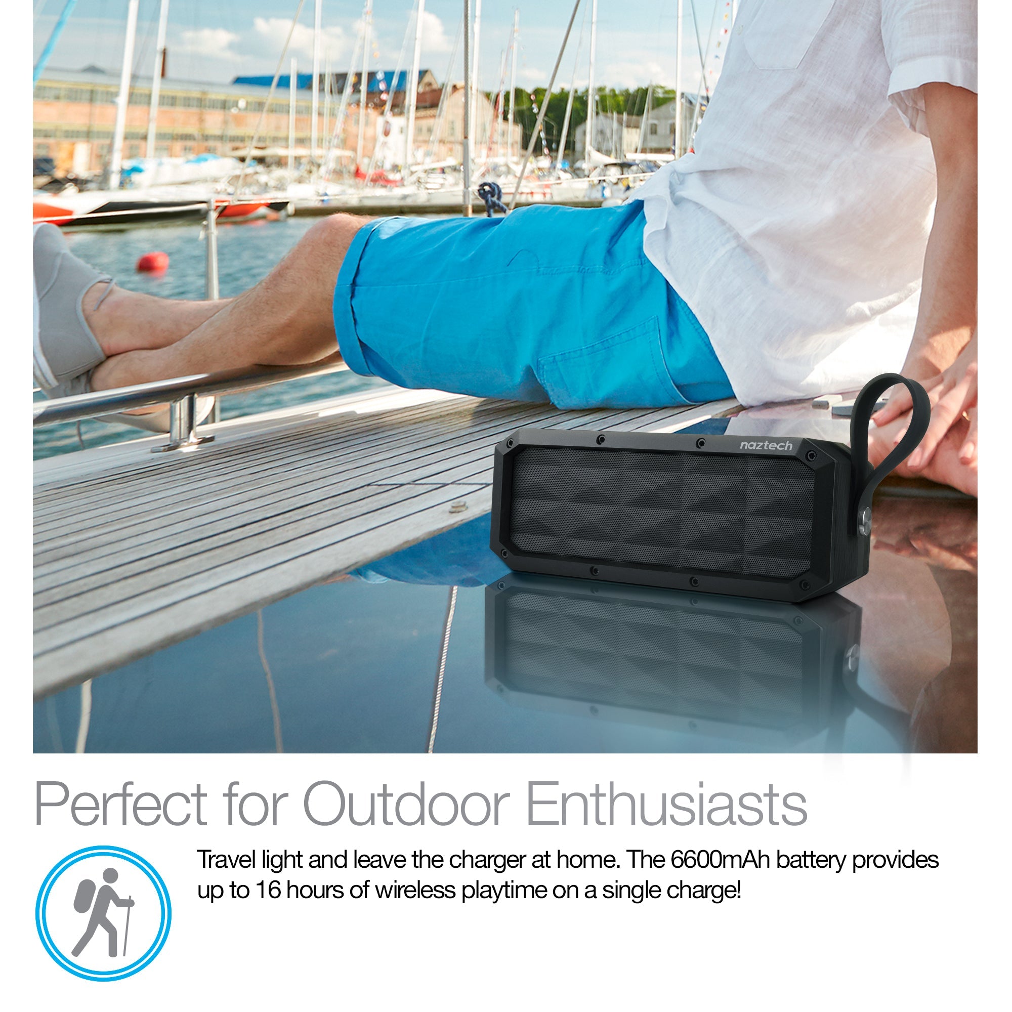 Naztech SoundBrick Wireless Speaker Jupiter Gear Home