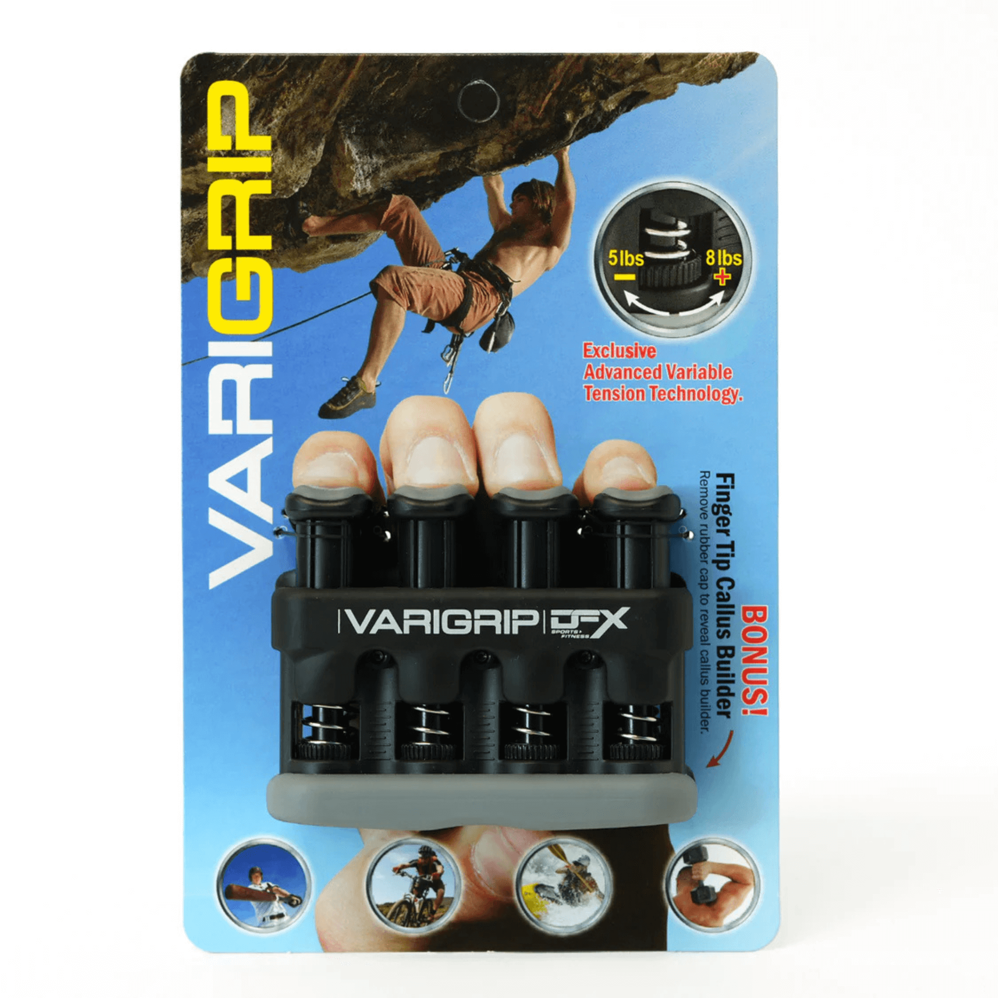 DFX VariGrip Fingertip Callus Builder Jupiter Gear Home