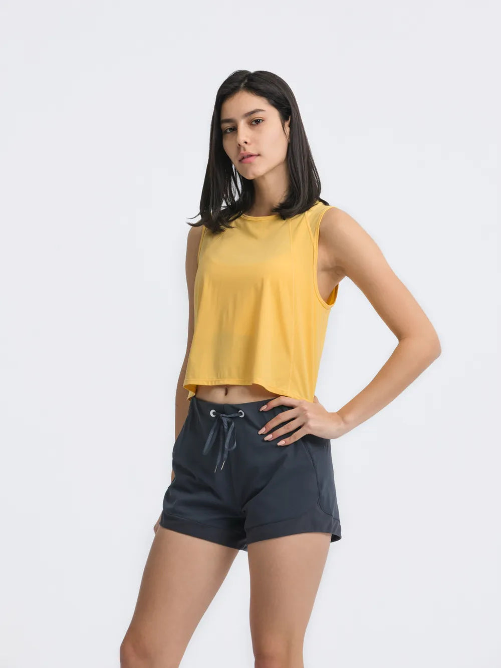 JupiterGear Round-Neck Cropped Tank Jupiter Gear Home