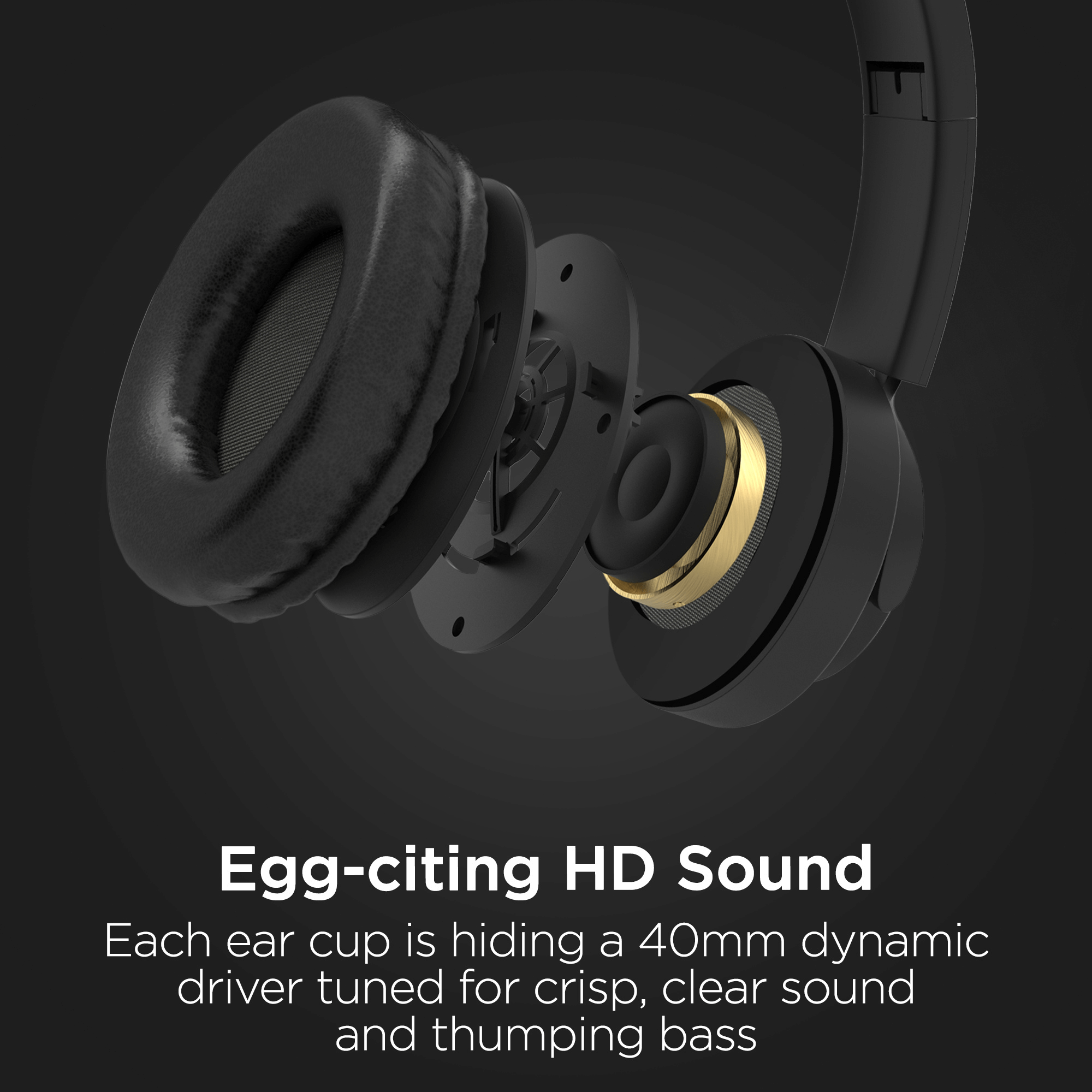 HyperGear Bunny Tracks Wireless Light-Up Headphones Jupiter Gear Home