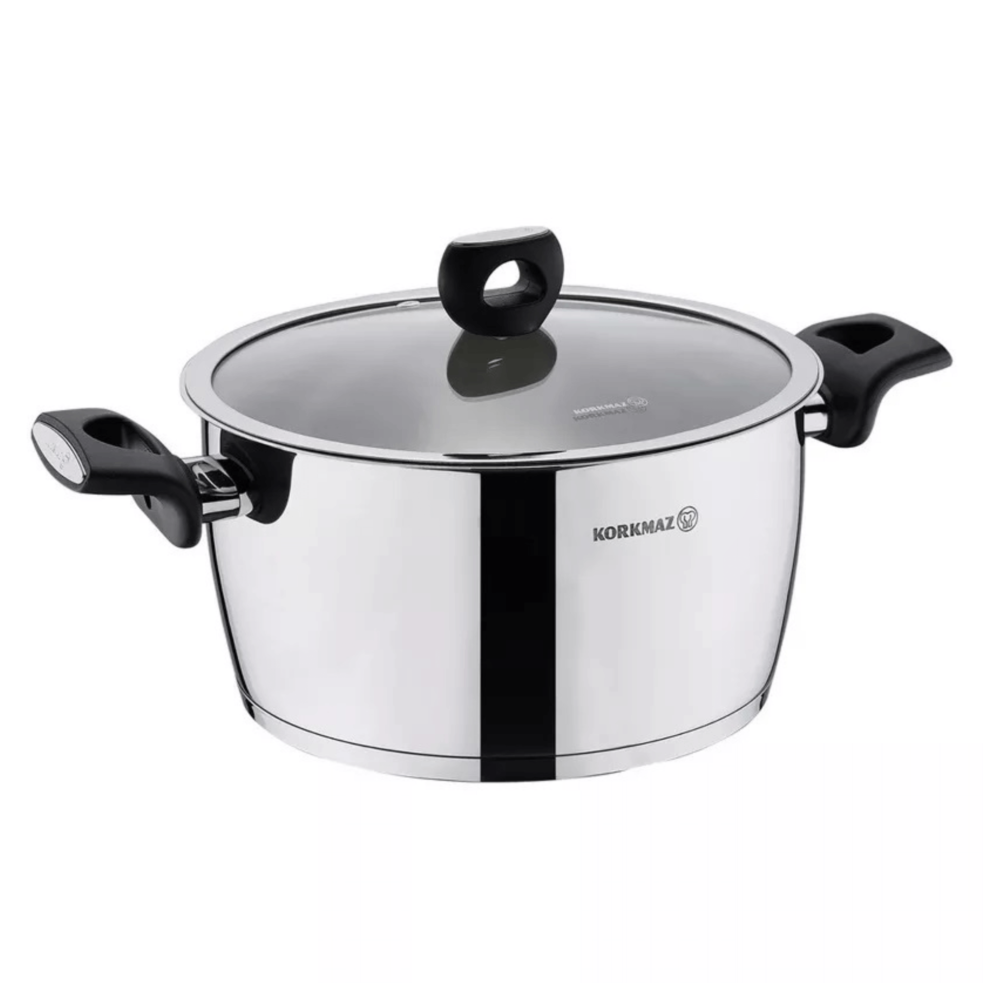 Korkmaz Nora 8 Piece Stainless Steel Casserole Cookware Set Jupiter Gear Home