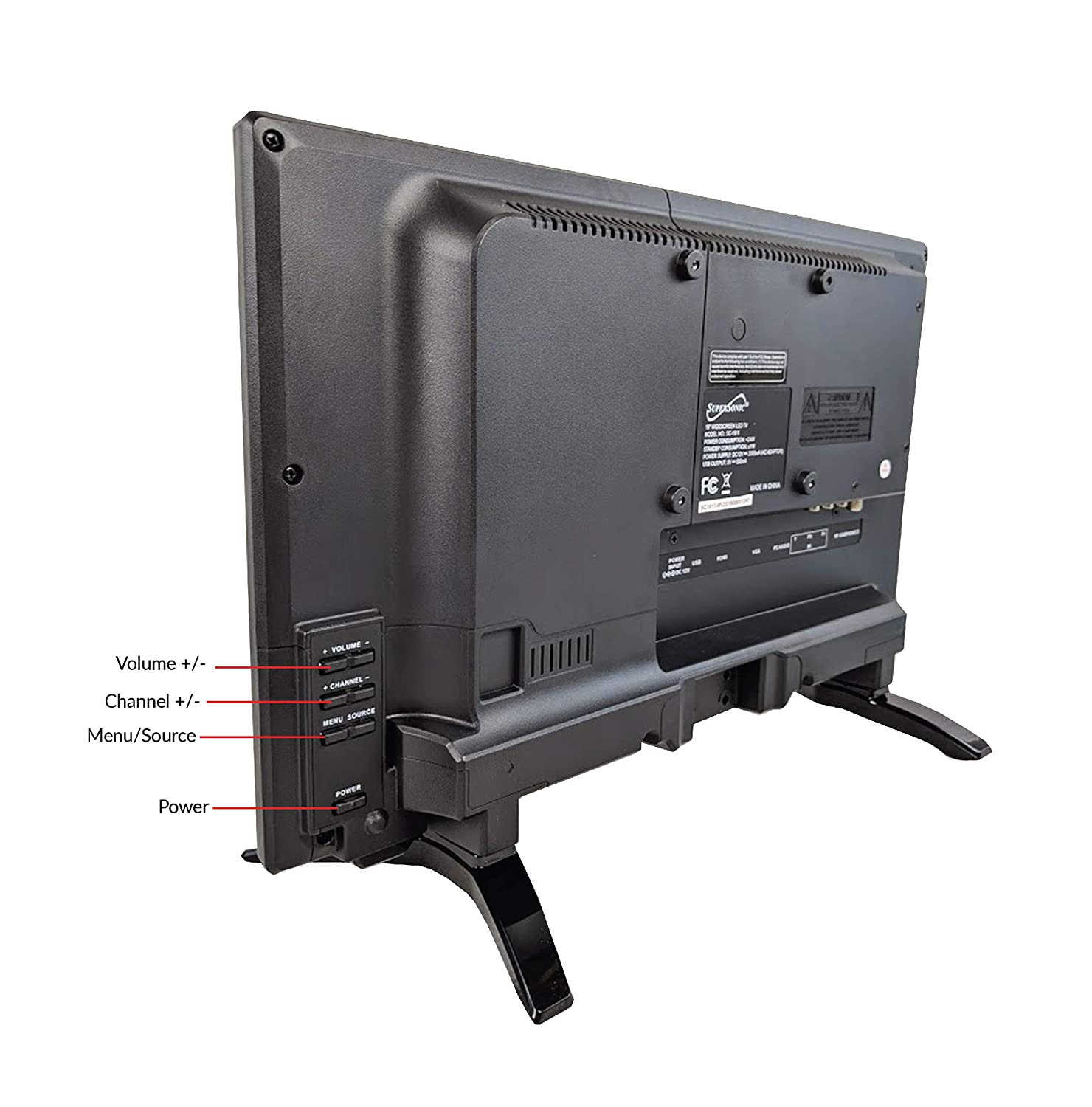 Supersonic 19" 12 Volt ACDC Widescreen LED HDTV with USB and HDMI Jupiter Gear Home
