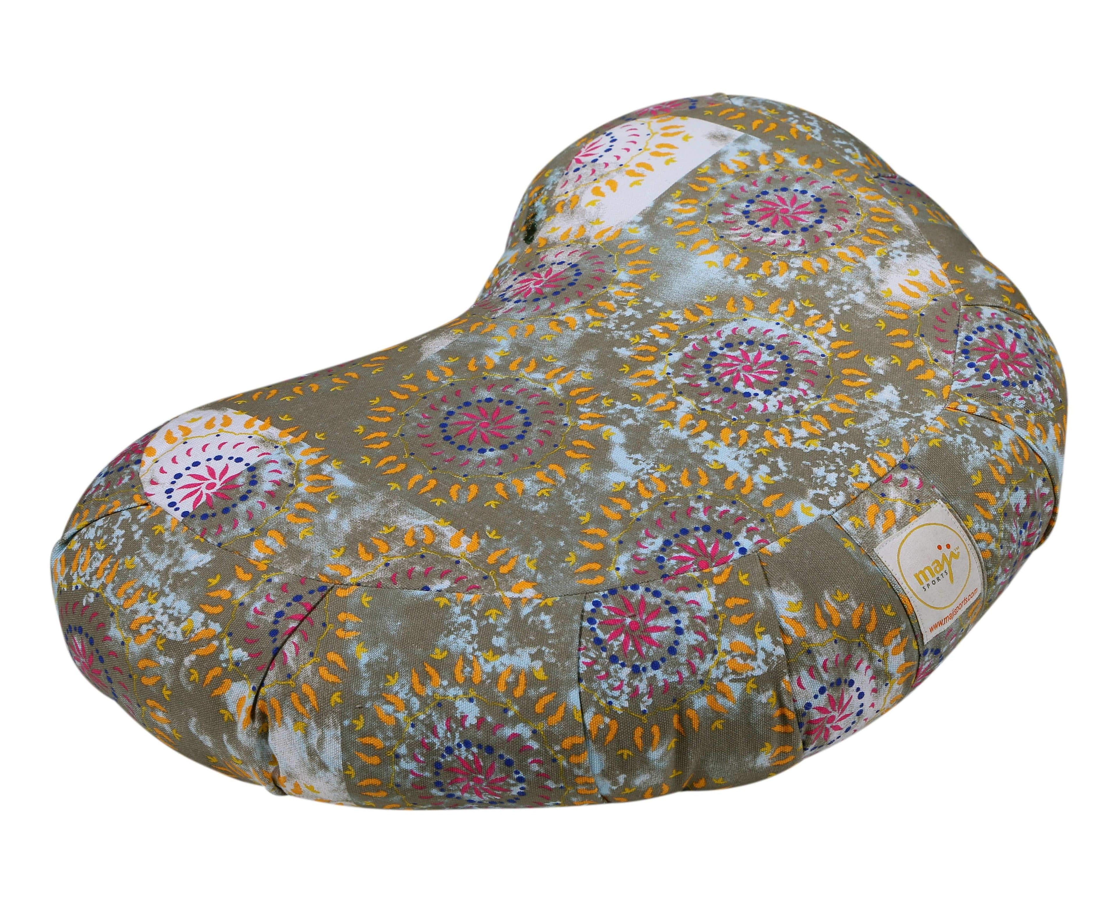 Maji Sports Halfmoon Zafu Yoga Meditation Pillow Jupiter Gear Home