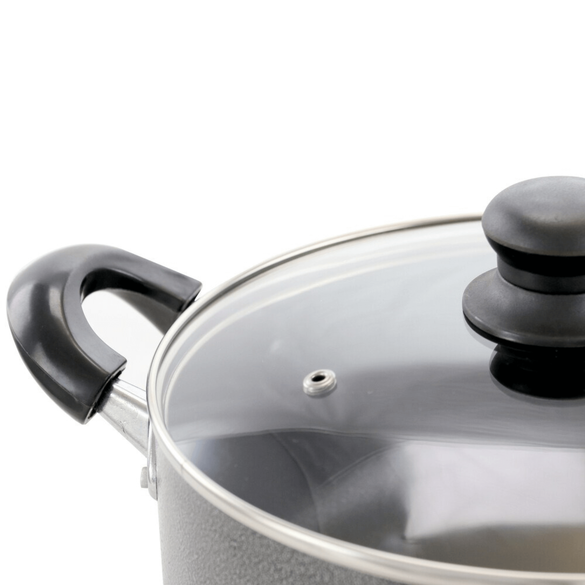Better Chef 12" Aluminum Non-Stick Deep Fryer with Glass Lid Jupiter Gear Home