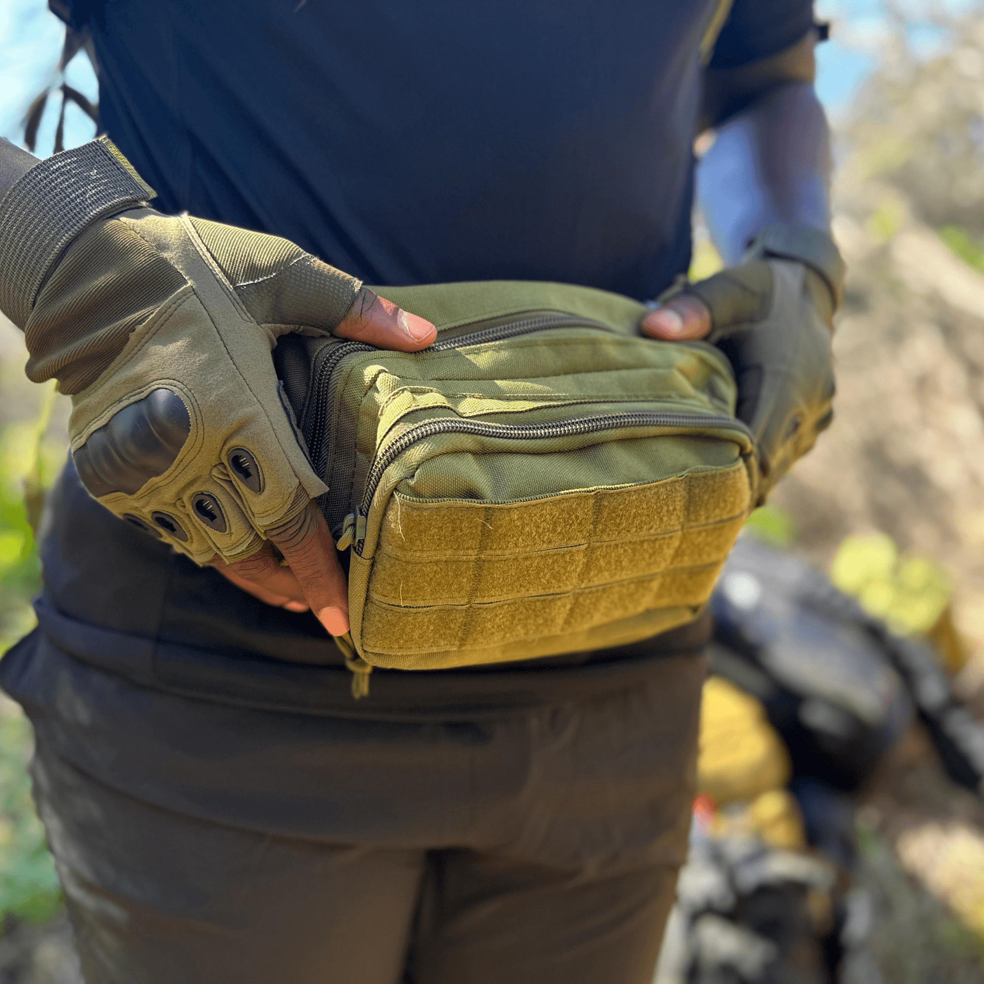 JupiterGear Tactical Military Fanny Pack Waist Bag & MOLLE EDC Pouch For Outdoor Activities Jupiter Gear Home