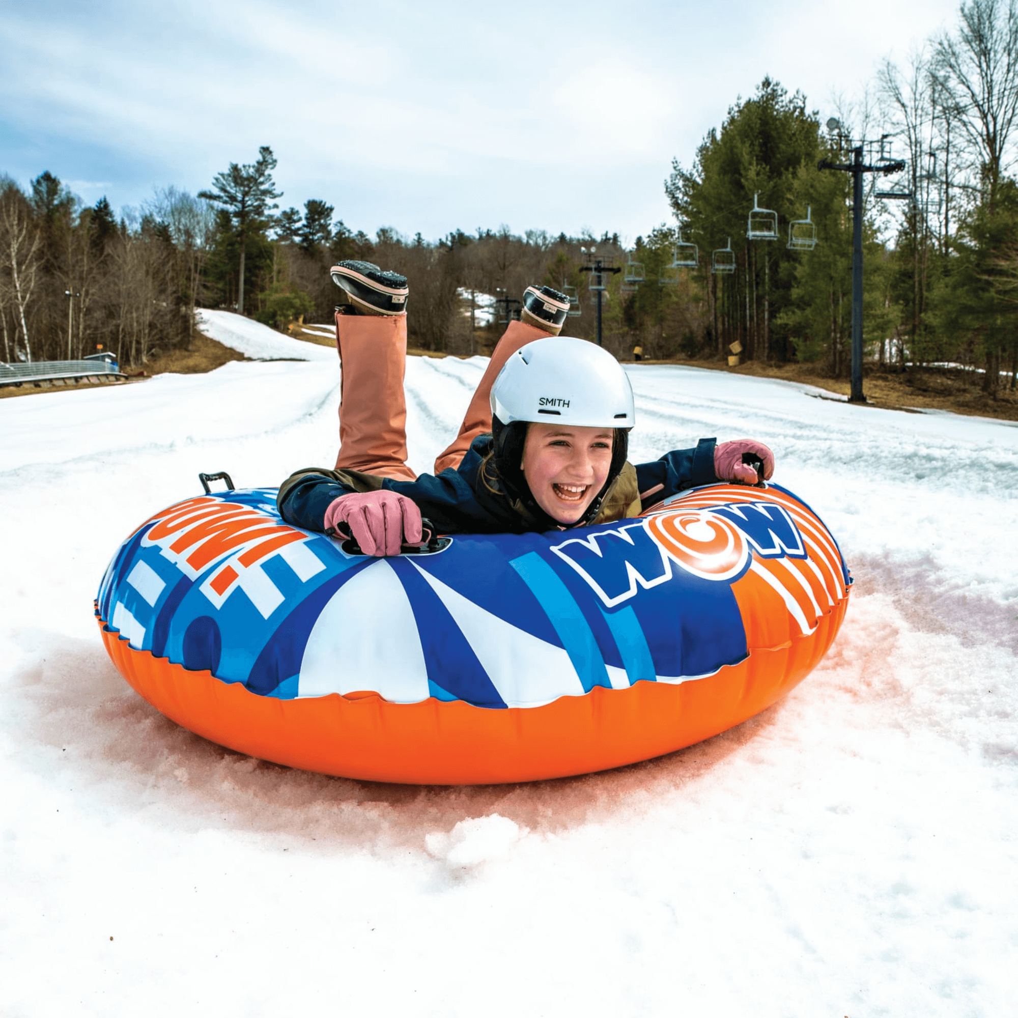WOW Watersports POW! WOW Snow Tube for Up to 2 People Jupiter Gear Home