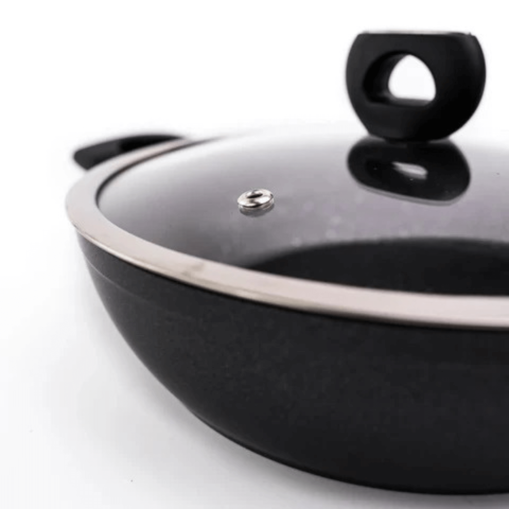 Korkmaz Nora Granita 3.6L Aluminum Non Stick Low Casserole Dish with Lid Jupiter Gear Home