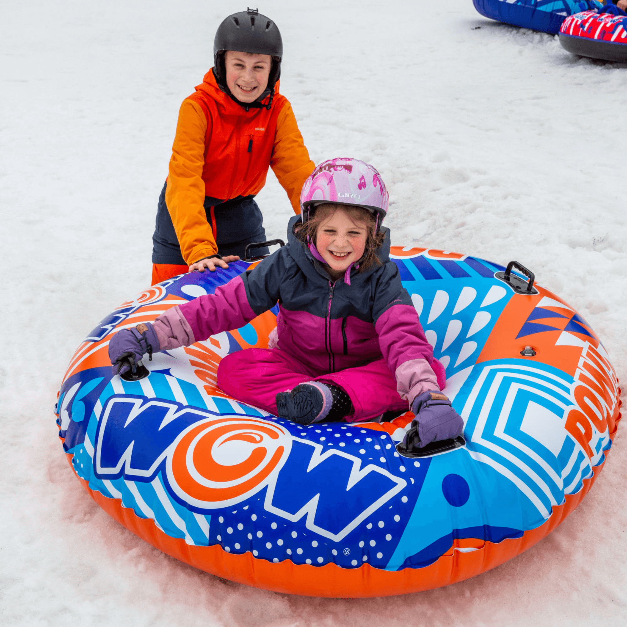 WOW Watersports POW! WOW Snow Tube for Up to 2 People Jupiter Gear Home