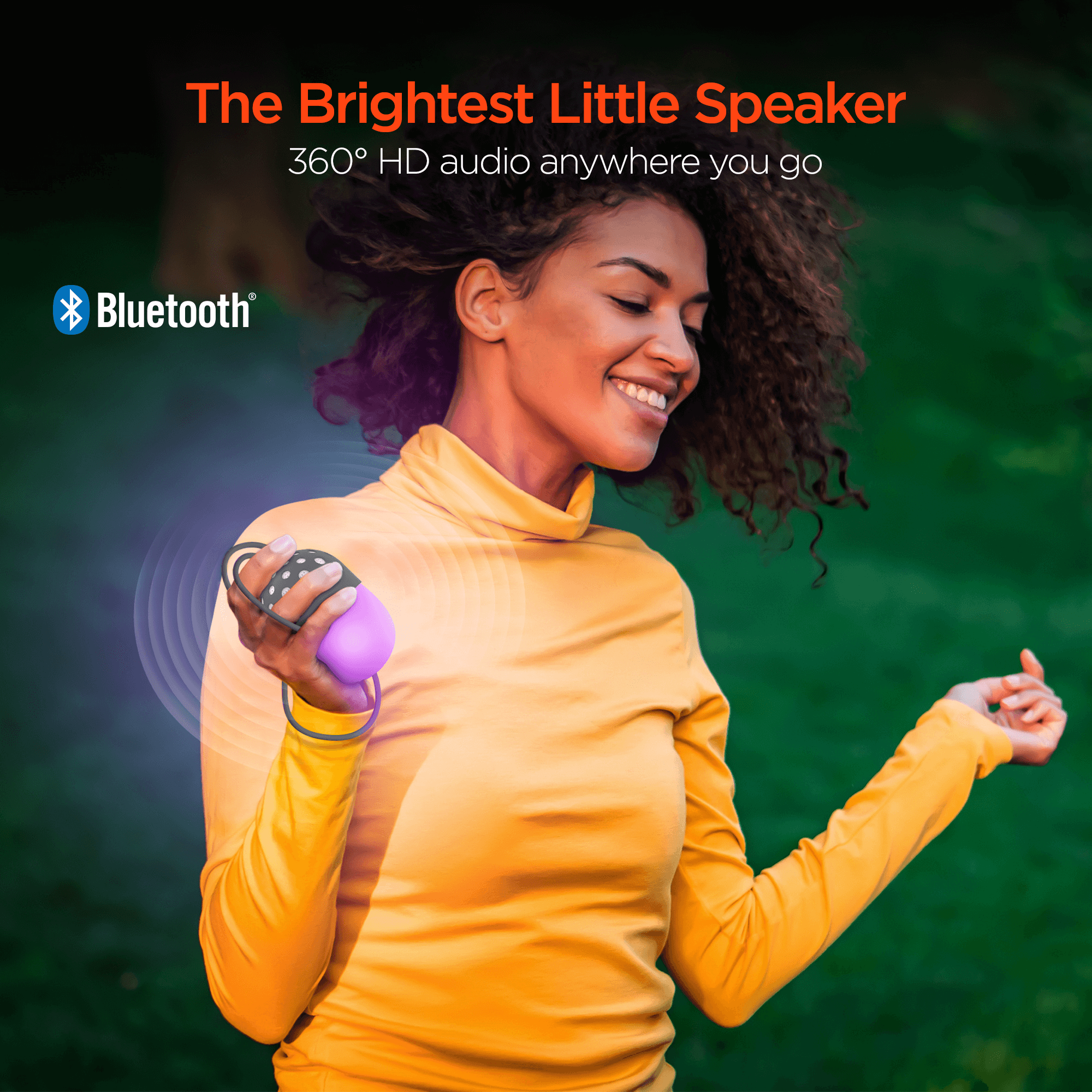 HyperGear Go-Glo Light-Up LED Wireless Speaker Jupiter Gear Home