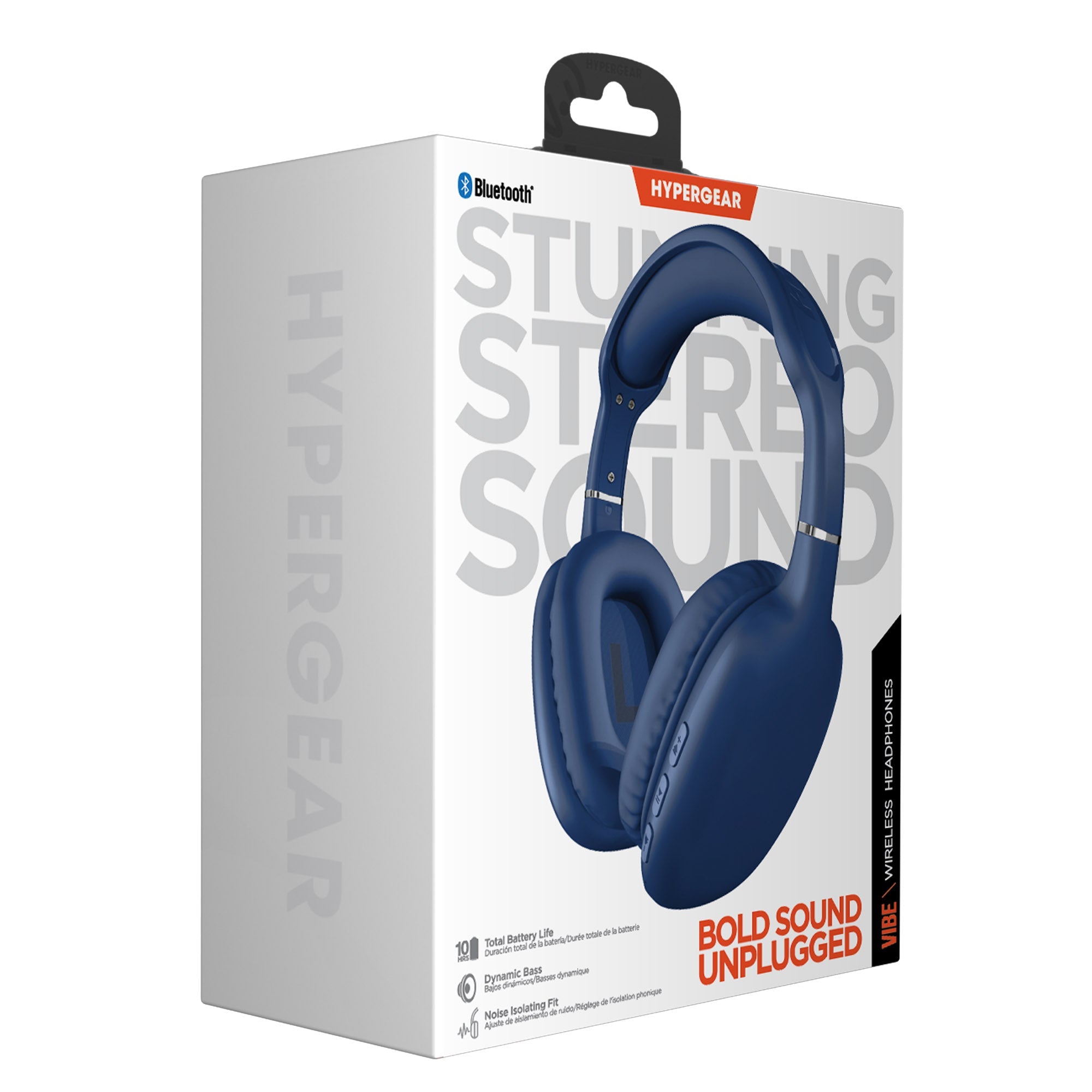 HyperGear VIBE Wireless Bluetooth Headphones w Extended Battery Life Jupiter Gear Home