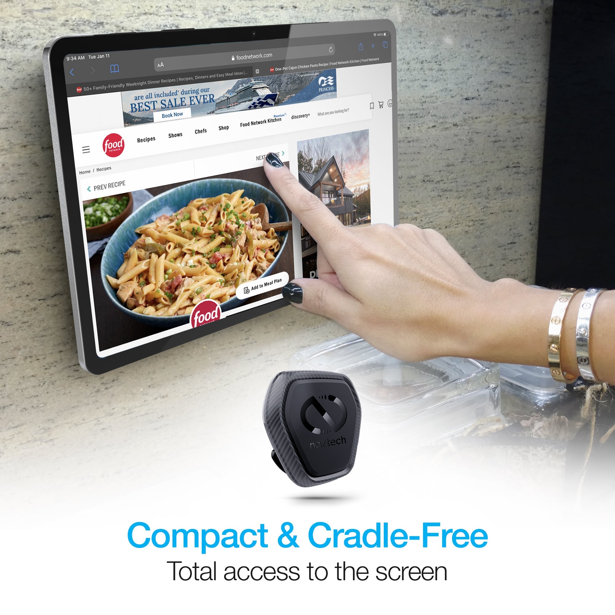 Naztech MagBuddy Elite Anywhere Mount - Hands-Free and Shock Proof Jupiter Gear Home