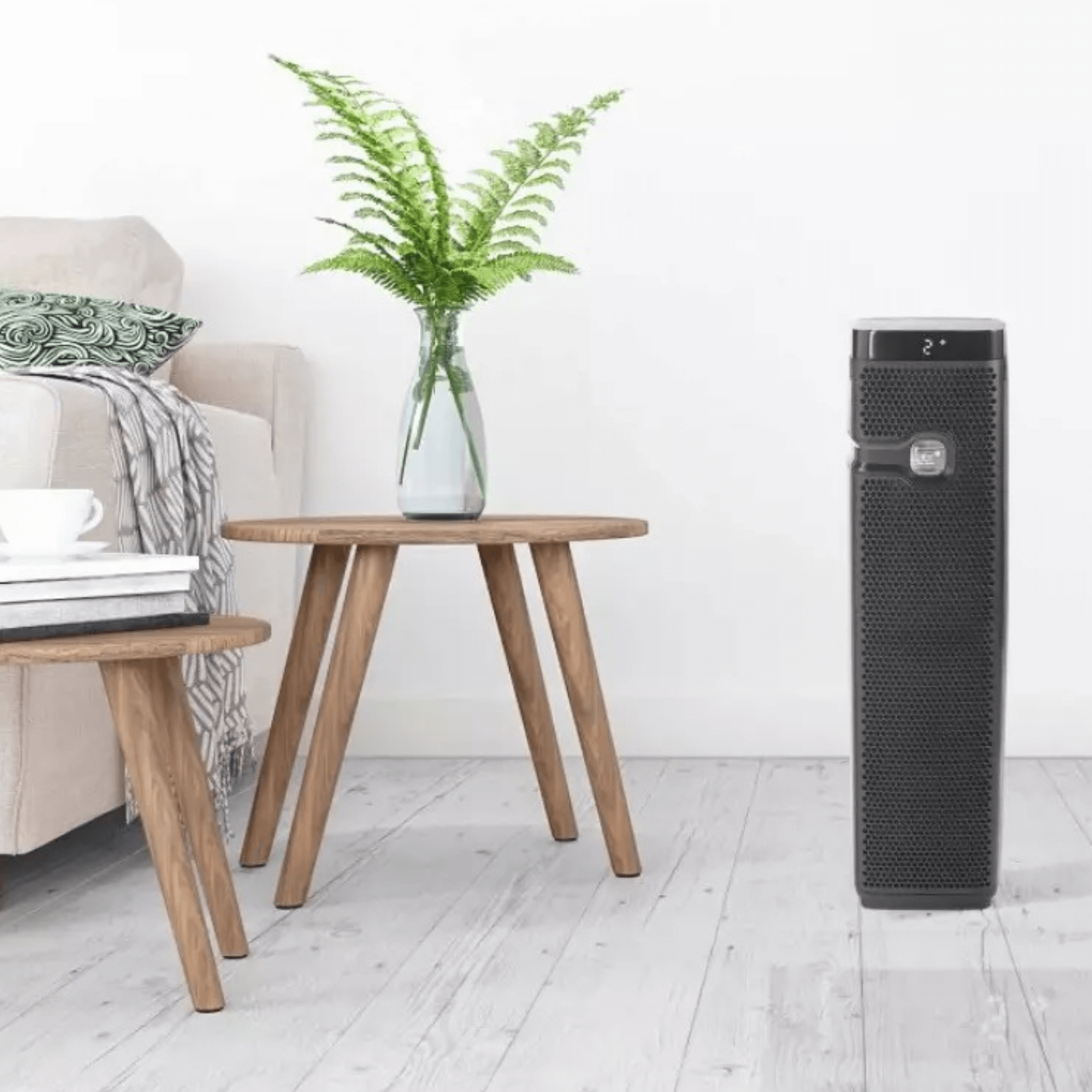 Holmes Aer1 True Hepa Air Purifier Tower with Timer and Filter Light Jupiter Gear Home
