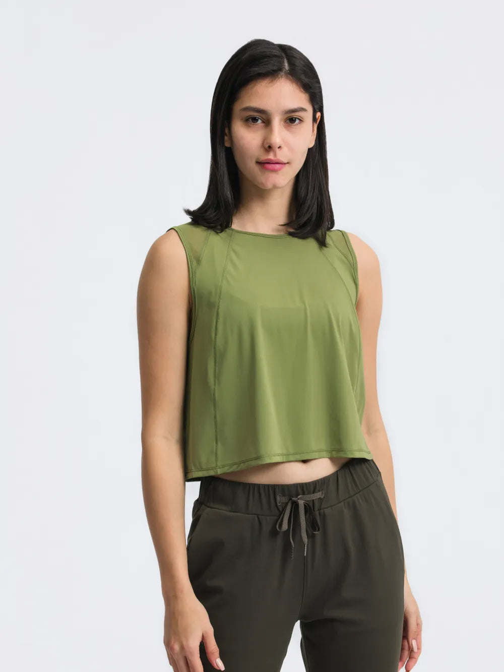 JupiterGear Round-Neck Cropped Tank Jupiter Gear Home
