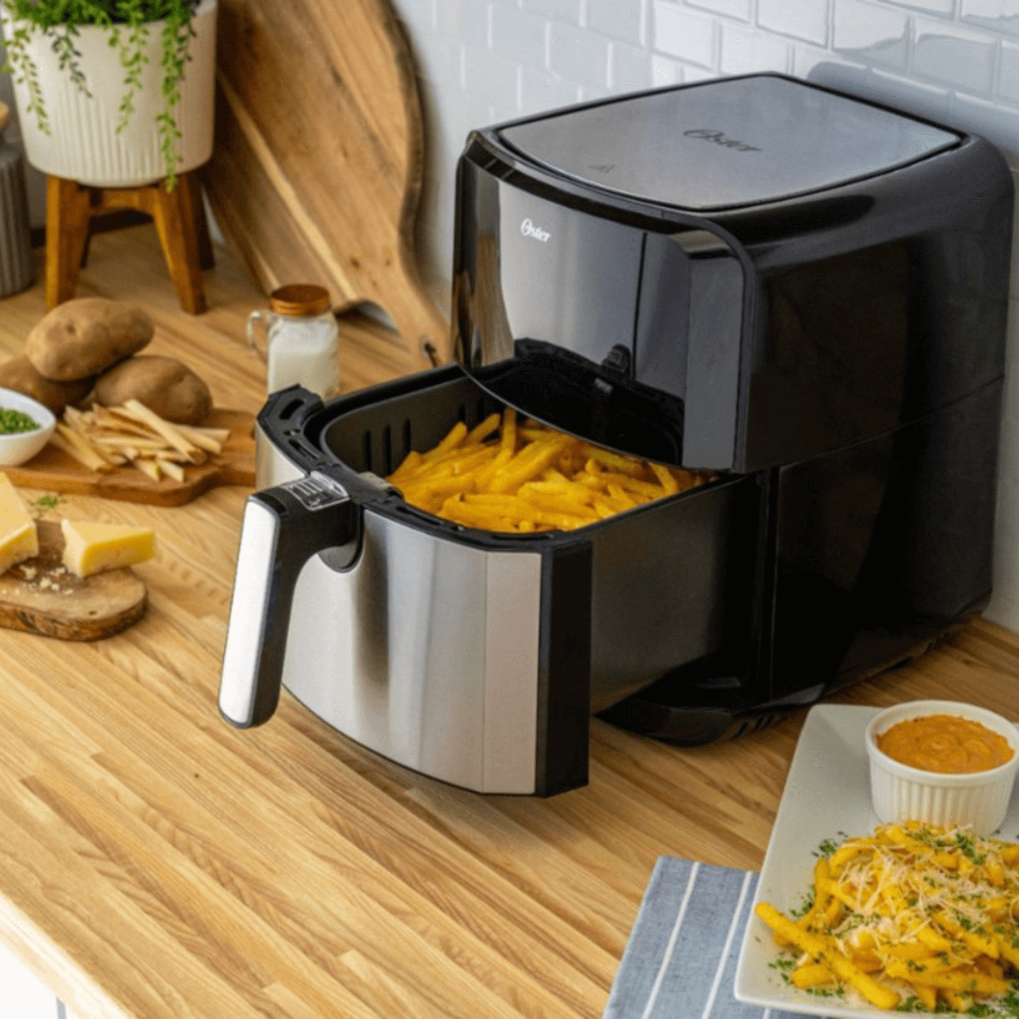 Oster DiamondForce Nonstick XL 5 Quart Digital Air Fryer Jupiter Gear Home