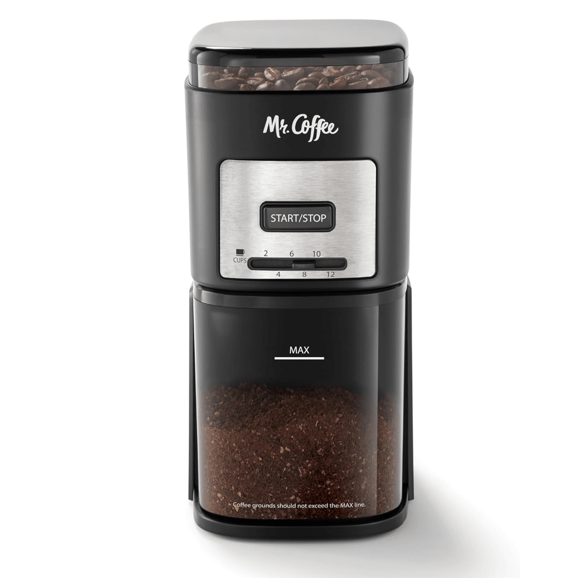 Mr. Coffee Burr Mill Large-Capacity Automatic Coffee Grinder with 12 Custom Grinders Jupiter Gear Home