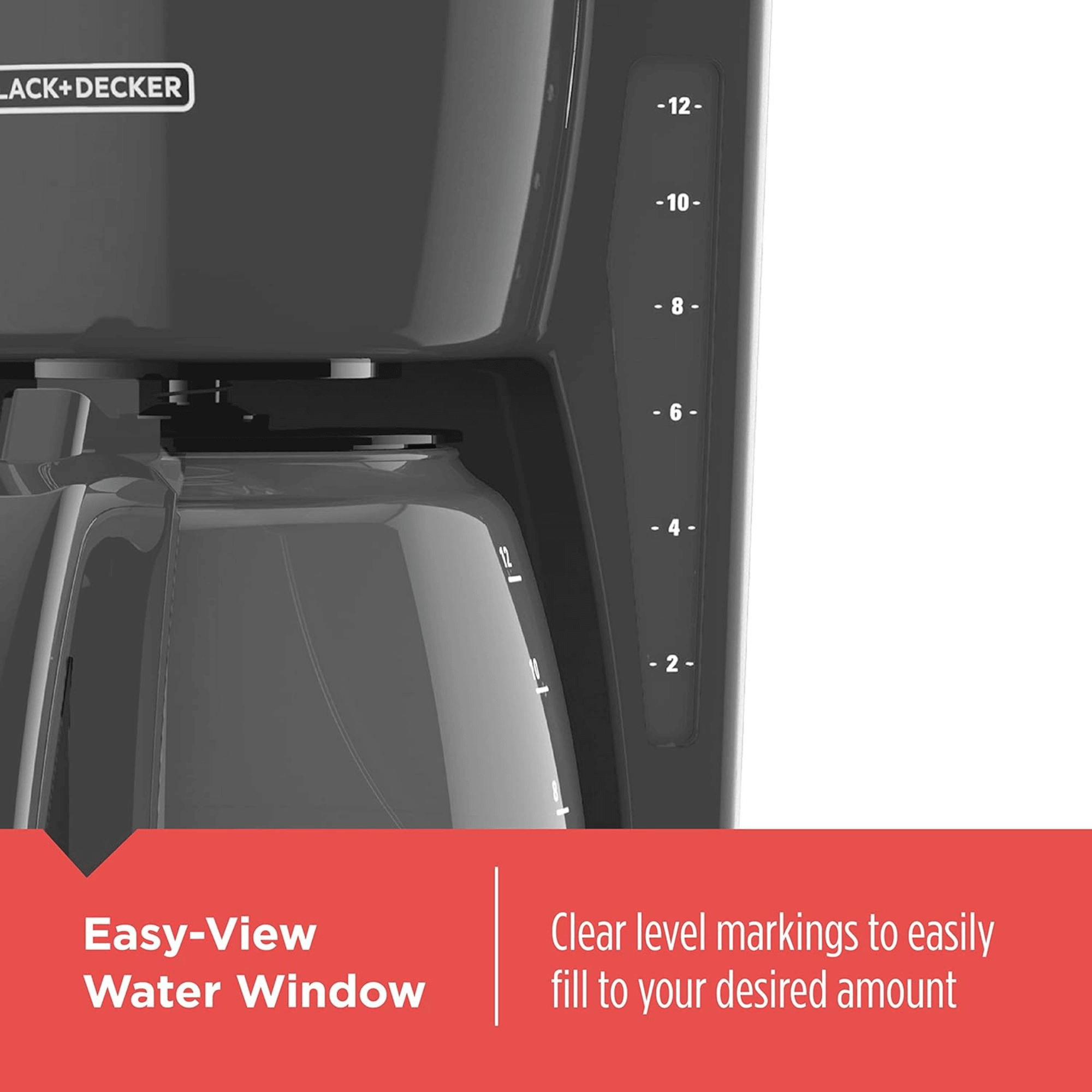 Black & Decker 12 Cup Programmable Coffee Maker with Digital Controls - REFURBISHED Jupiter Gear Home