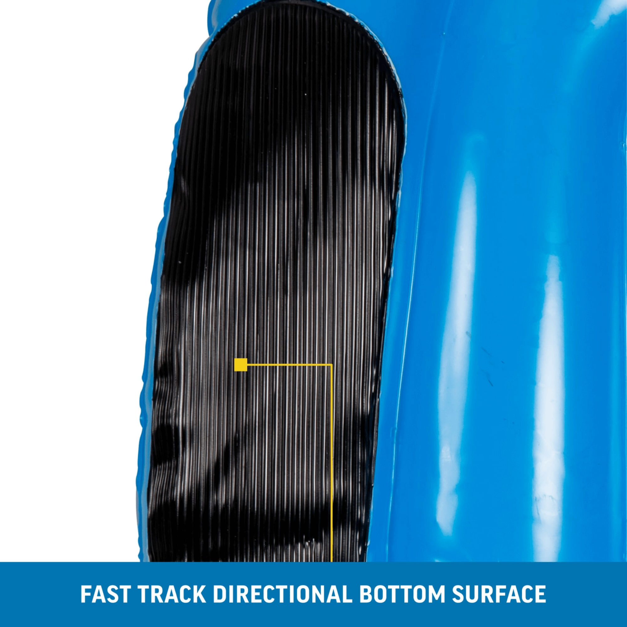 WOW Watersports Snow Tube Bobsled for Kids and Adults w Front Snow Shield Jupiter Gear Home