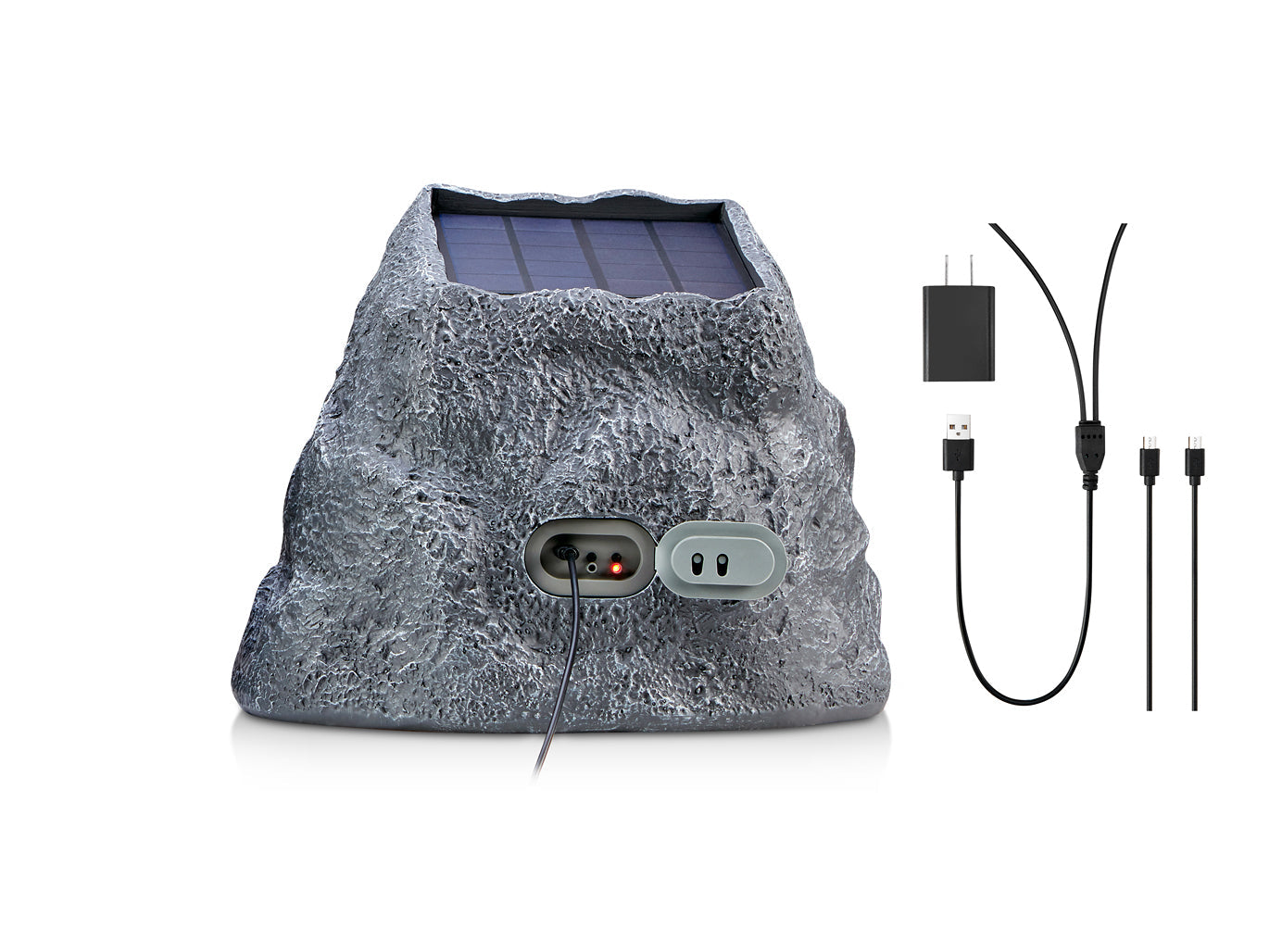 SoundPro Bluetooth Multi-Link Solar Rechargeable Wireless Rock Speaker Jupiter Gear Home