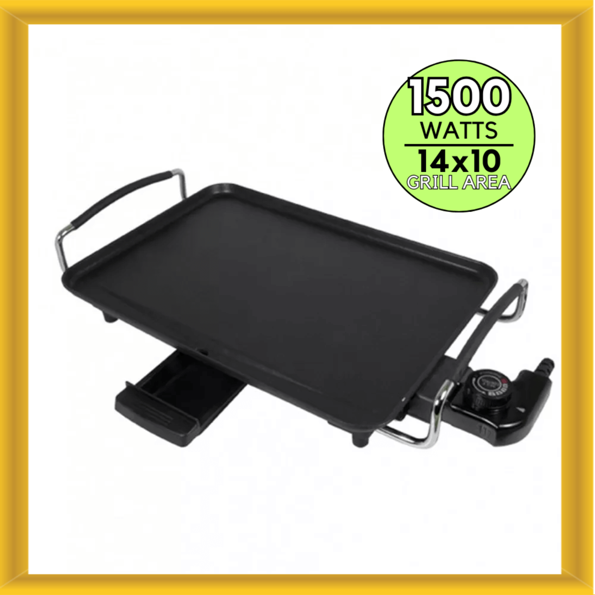 Better Chef Variable Temp Non-Stick Electric Griddle Jupiter Gear Home