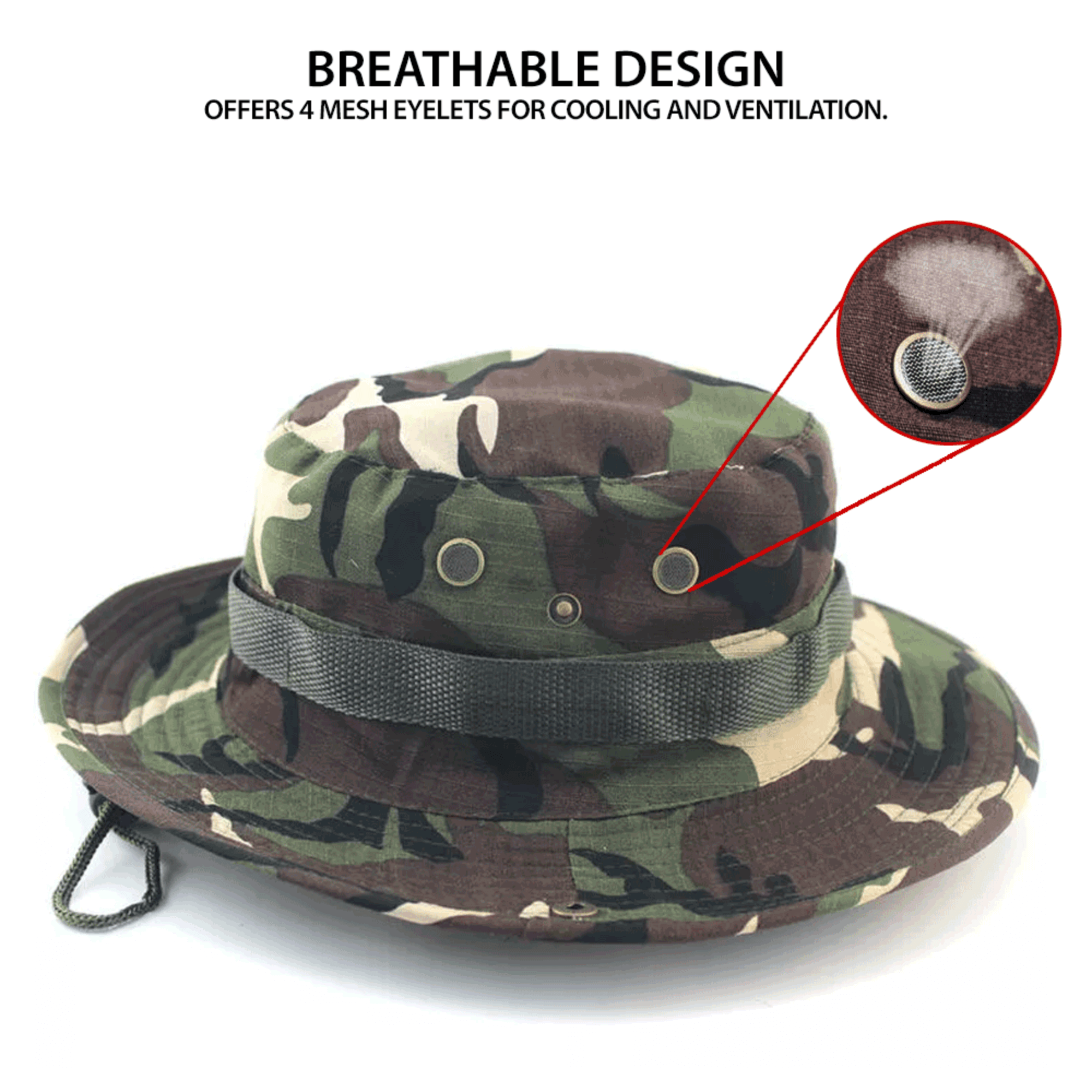 XGear Tactical Wide Brim Boonie Bucket Hat Jupiter Gear Home