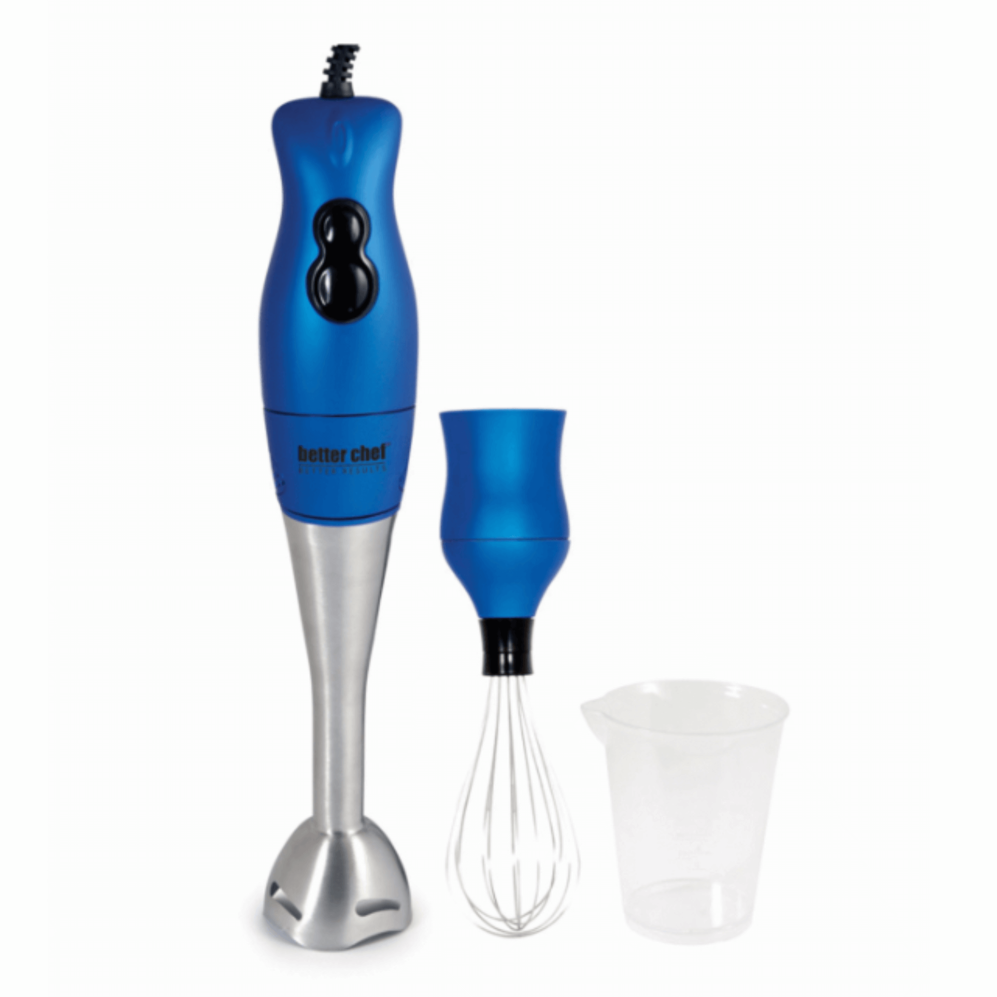 Better Chef 200W DualPro Immersion Blender Hand-Mixer with Cup and Beater Jupiter Gear Home
