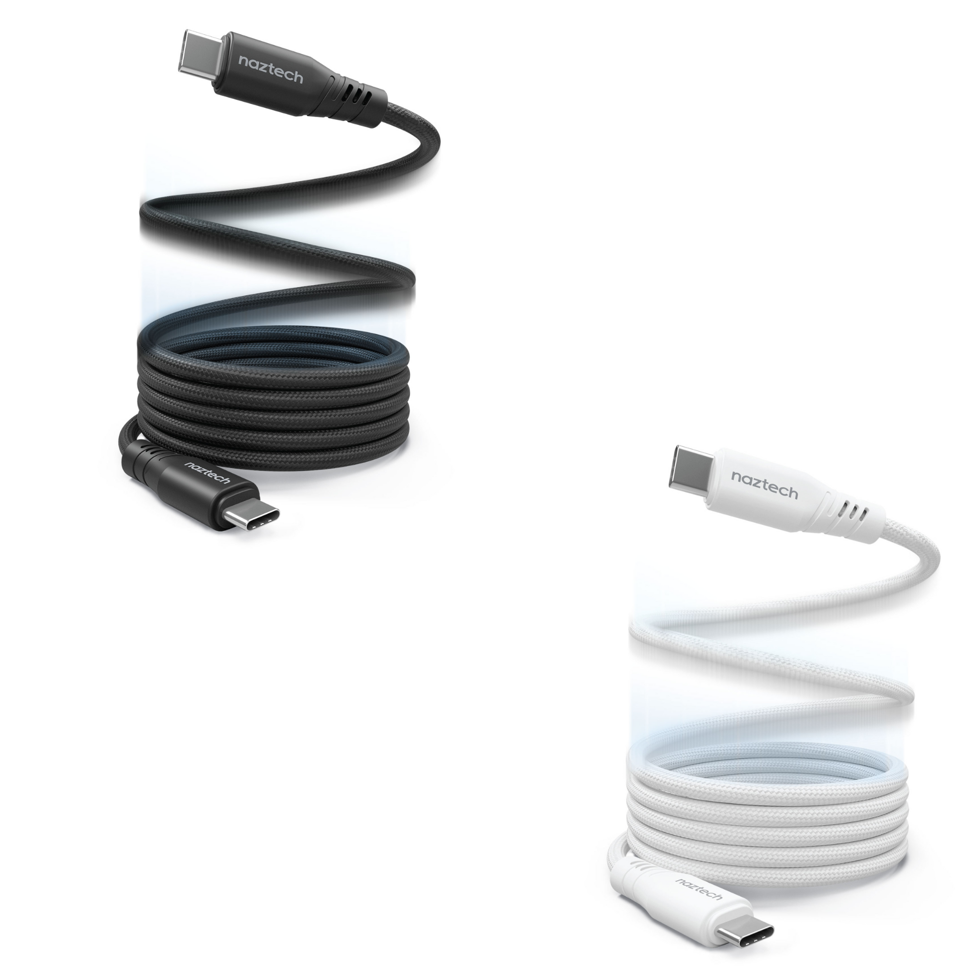 Naztech REcoil USB-C to USB-C Magnetic Cable 6ft Jupiter Gear Home
