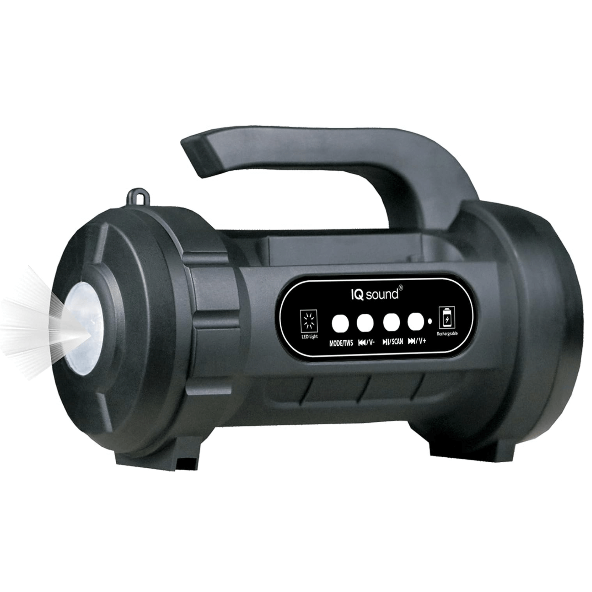 Supersonic 4" Bluetooth TWS Speaker with FM Radio & Flashlight Jupiter Gear Home
