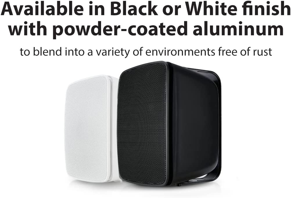 SoundPro Dual Bluetooth Weatherproof Indoor & Outdoor Wall-Mount Loudspeakers Jupiter Gear Home