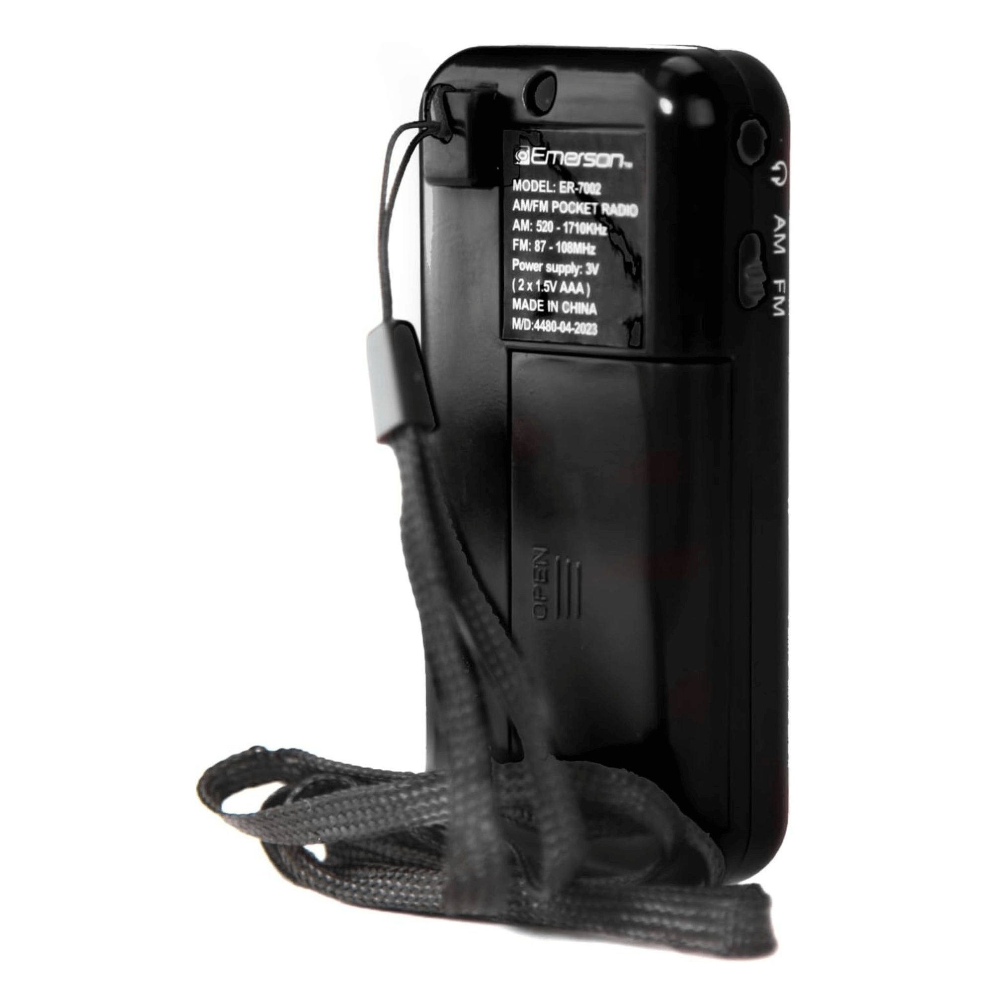 Emerson Portable AMFM Radio with Earbuds and Wide Frequency Range of Stations Jupiter Gear Home