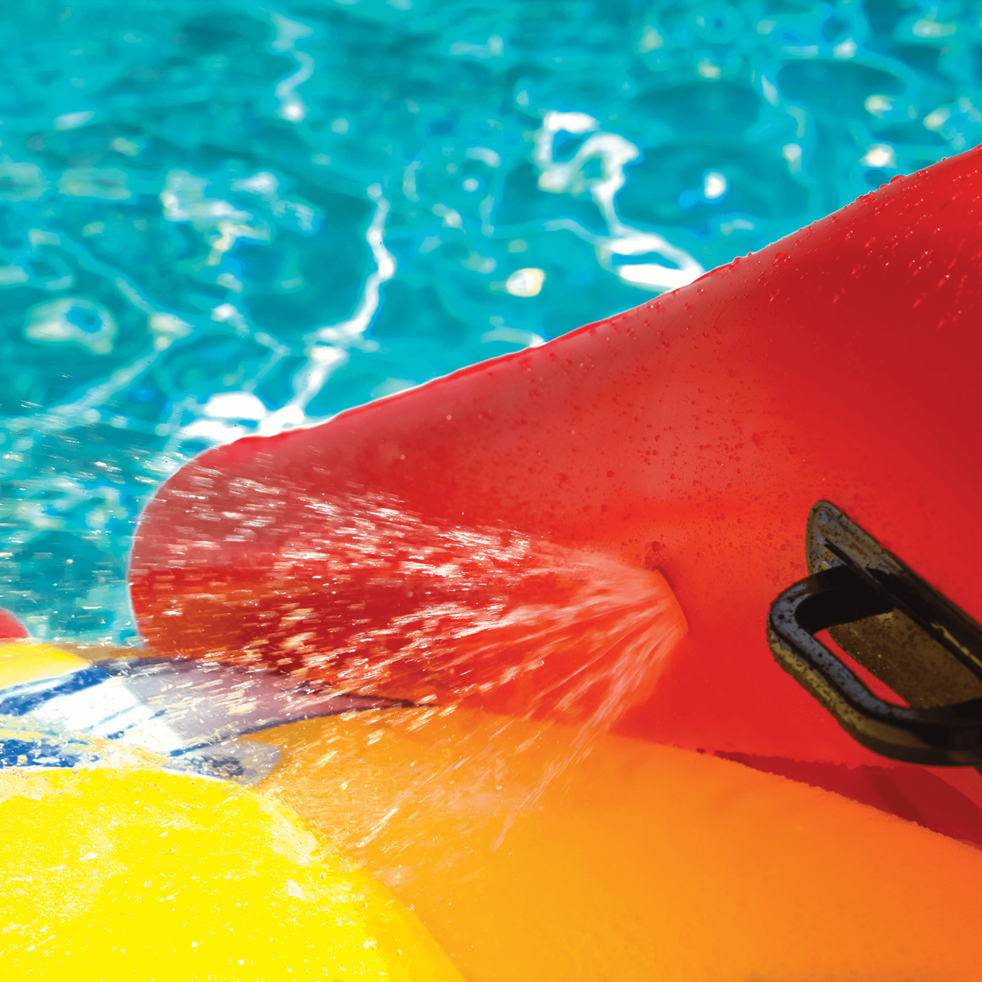 WOW Watersports Slide N Smile Inflatable Pool Slide with Sprinklers Jupiter Gear Home