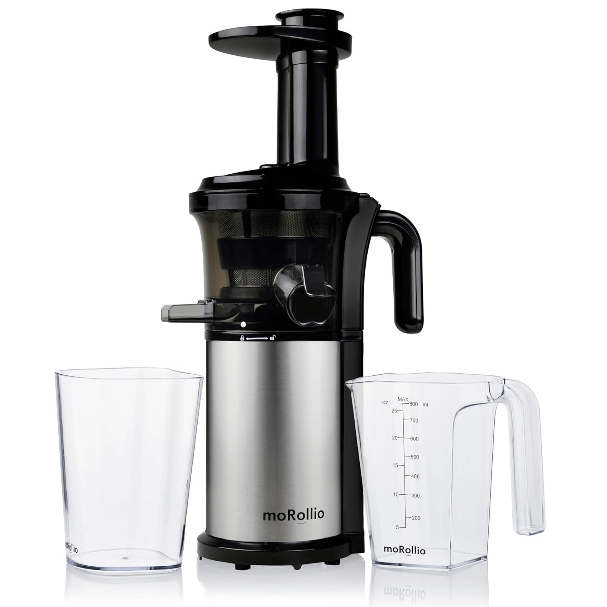 moRollio 45RPM Cold Press Slow Masticating Juicer Jupiter Gear Home