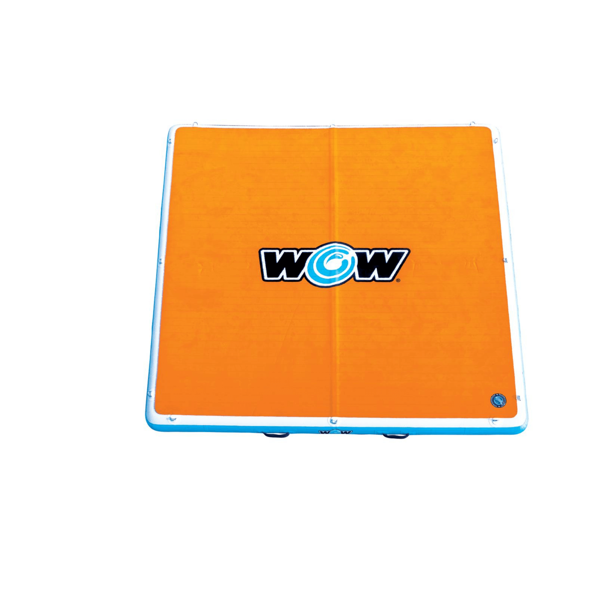 WOW Watersports Drop Stitch Vacation Station Dock w Deckpad Jupiter Gear Home
