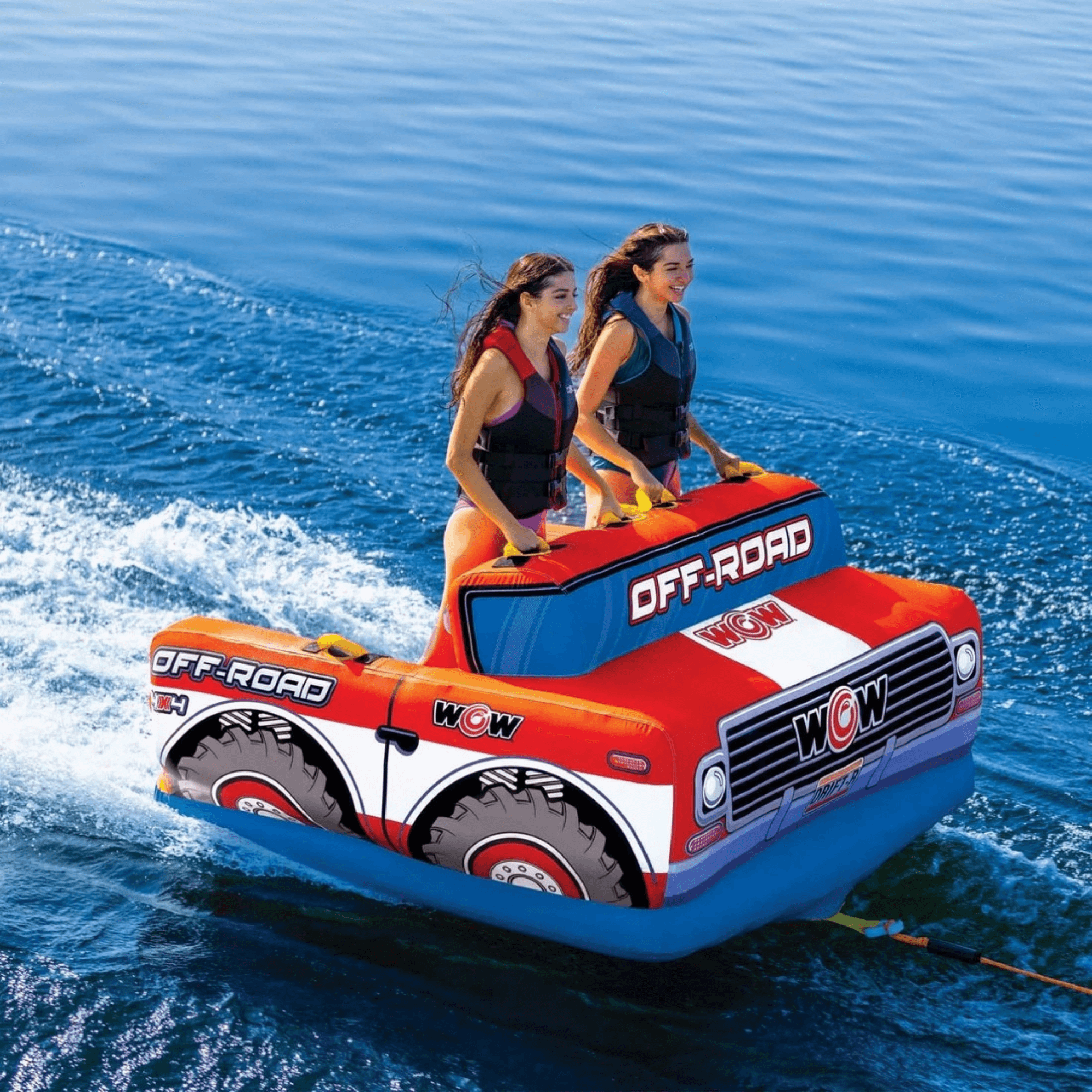 WOW Watersports Off-Road Truck 3-Person Towable Jupiter Gear Home