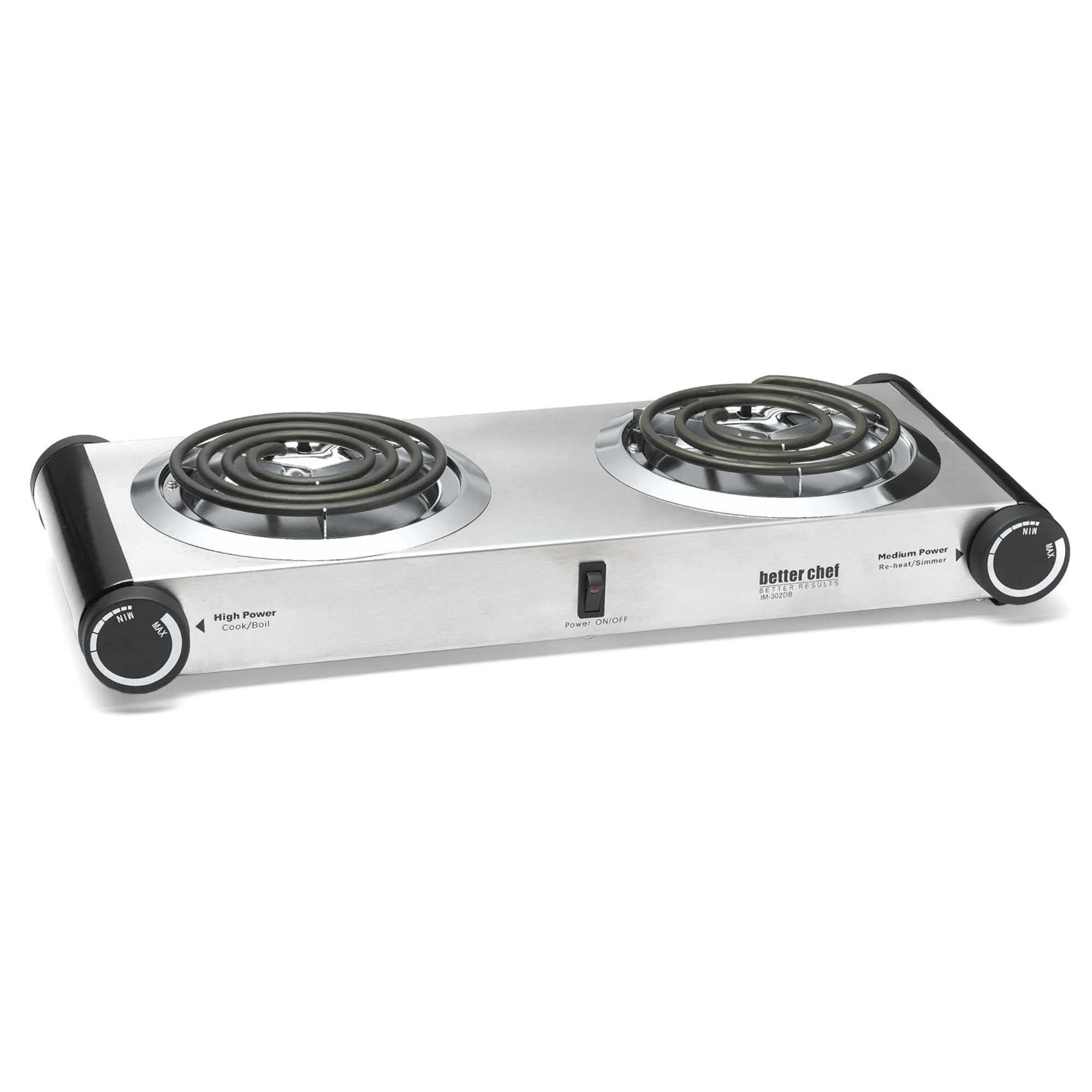 Better Chef Electric Stainless Steel Dual Buffet Double Burner Jupiter Gear Home