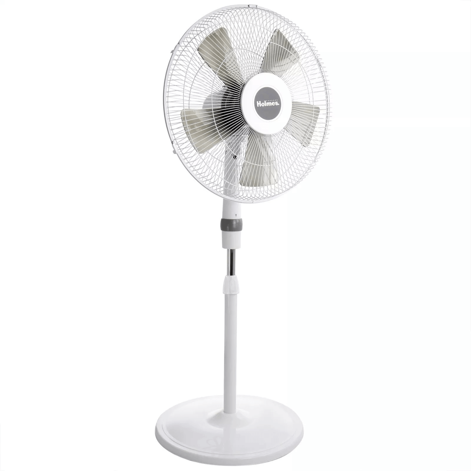 Holmes Oscillating 16" Pedestal Stand Floor Fan with Round Base Jupiter Gear Home