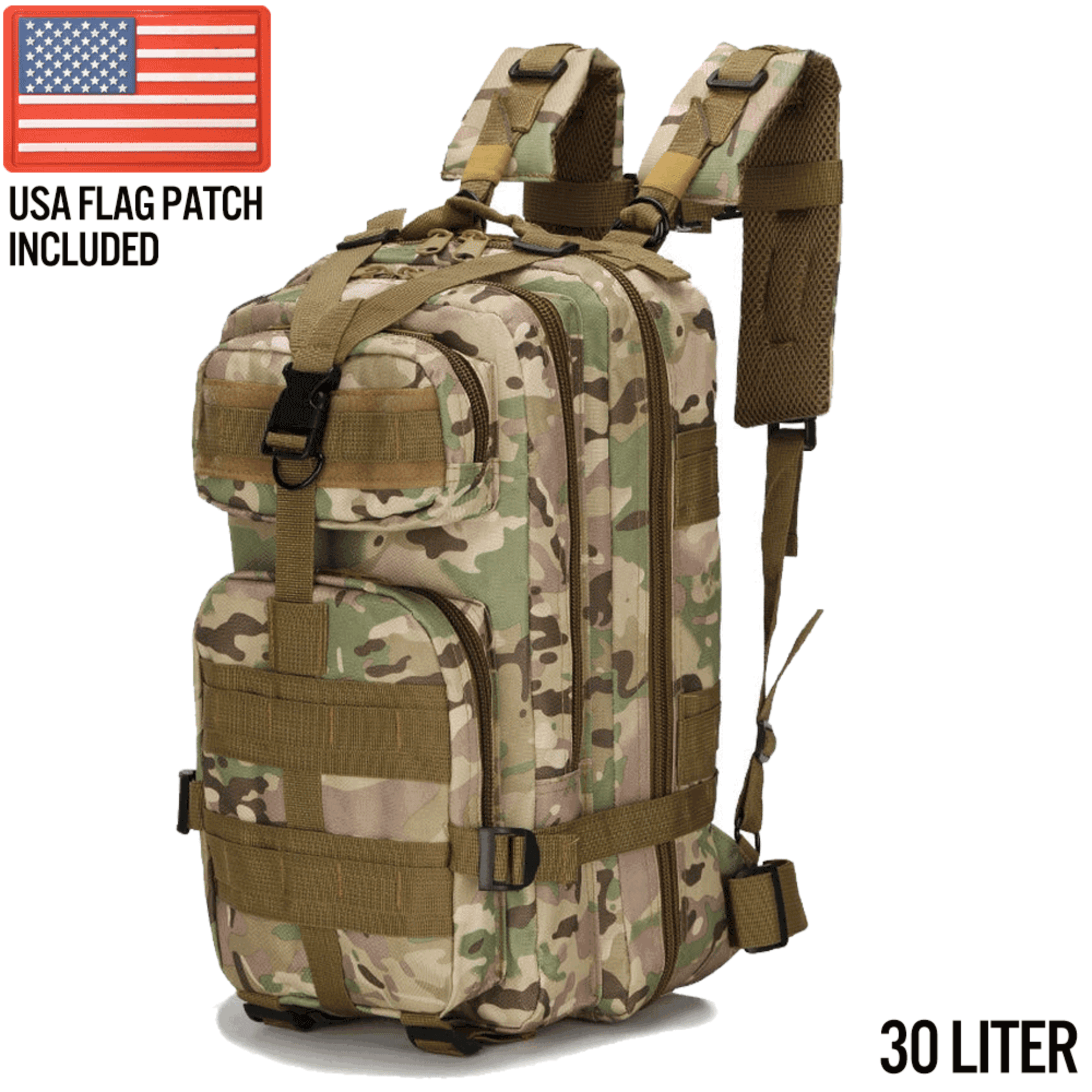 XGear Tactical Small 30L Tactical Backpack Survival Bag Jupiter Gear Home