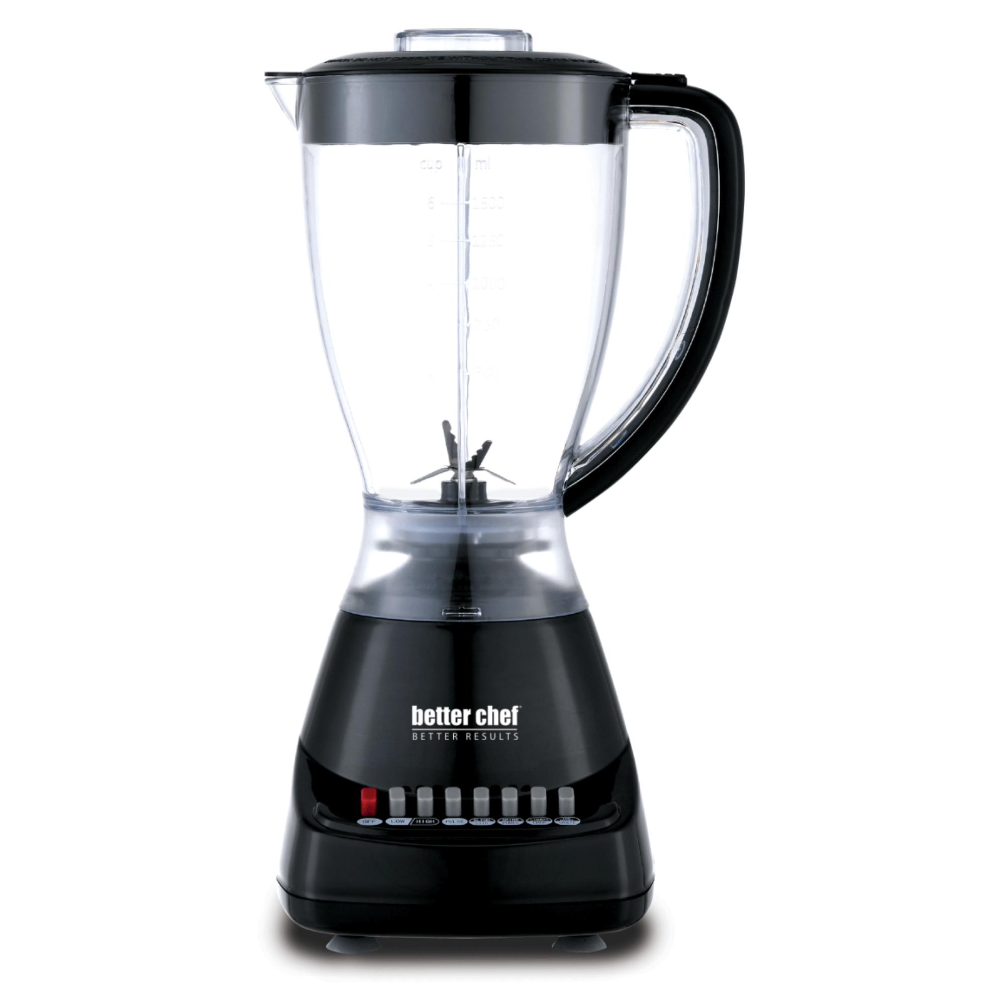 Better Chef 10-Speed 400W Plastic Jar Blender Jupiter Gear Home