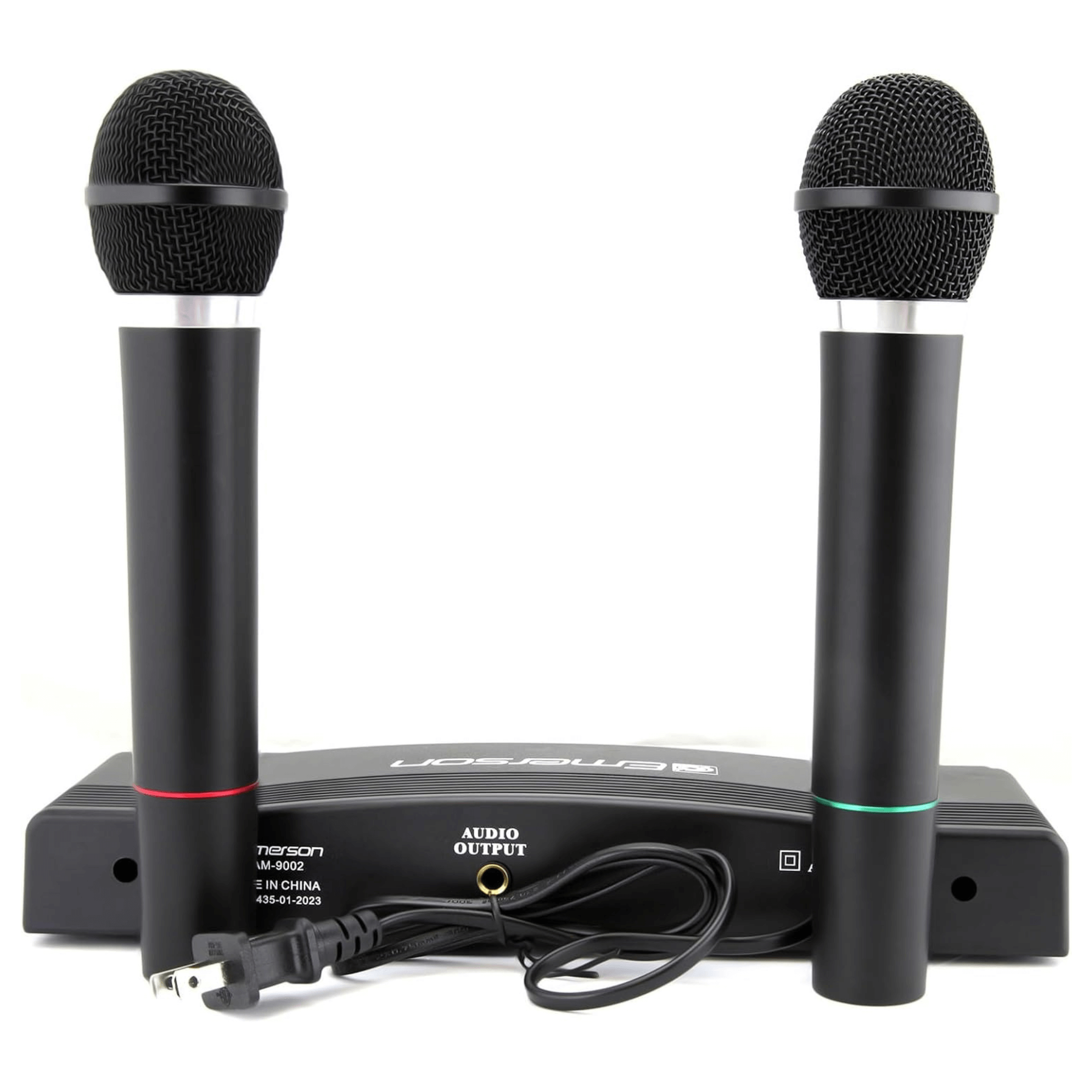 Emerson Professional Dual Microphone Kit with Wireless Transmitter Jupiter Gear Home
