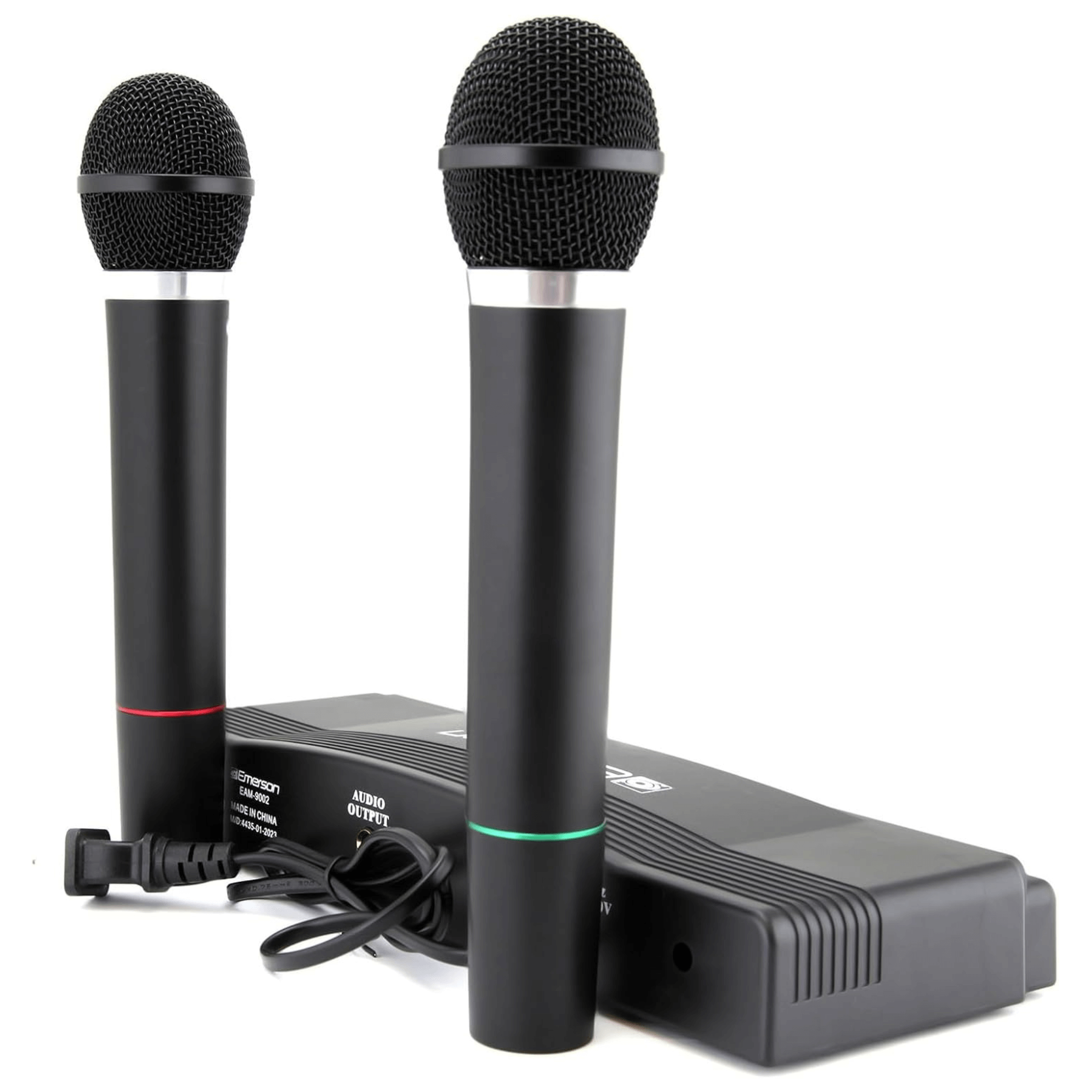 Emerson Professional Dual Microphone Kit with Wireless Transmitter Jupiter Gear Home